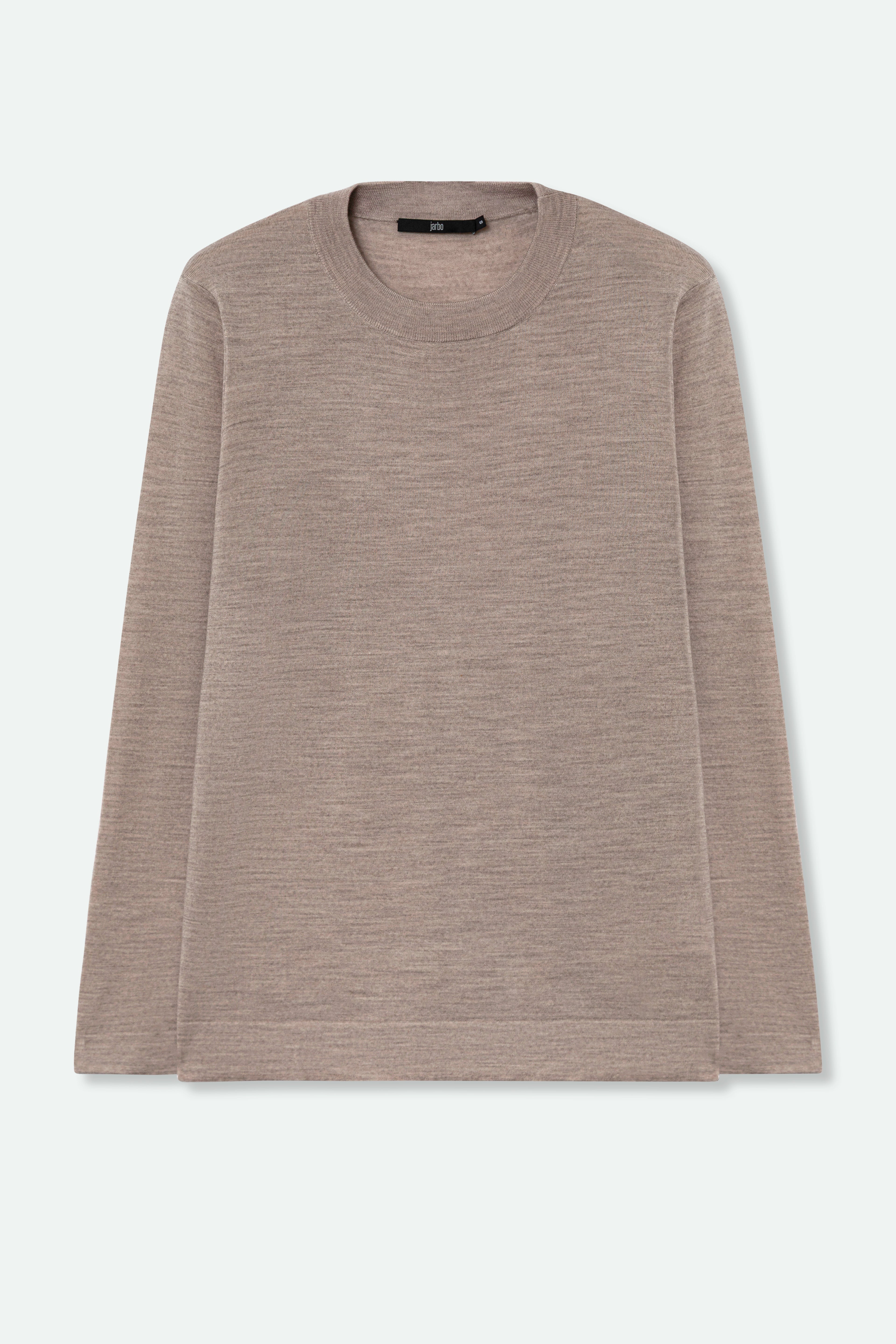 NICO LONG SLEEVE CREW & SCARF IN FINE MERINO - Jarbo