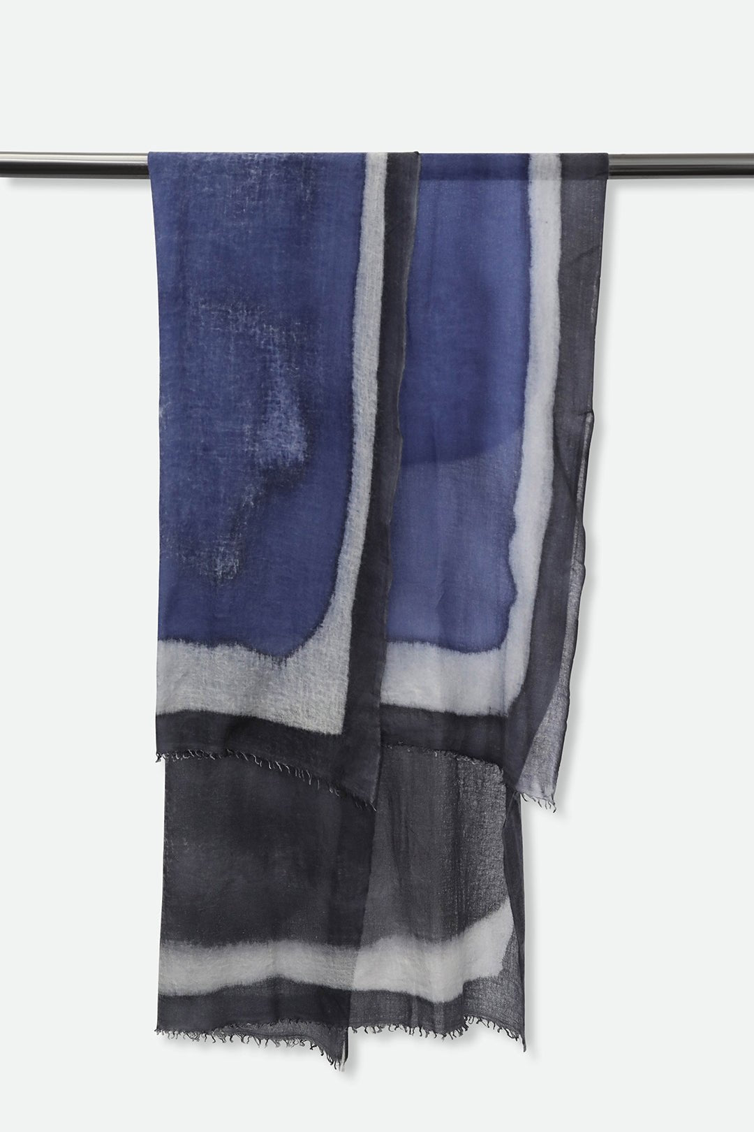 NORDIC CITY SCARF IN HAND DYED CASHMERE - Jarbo