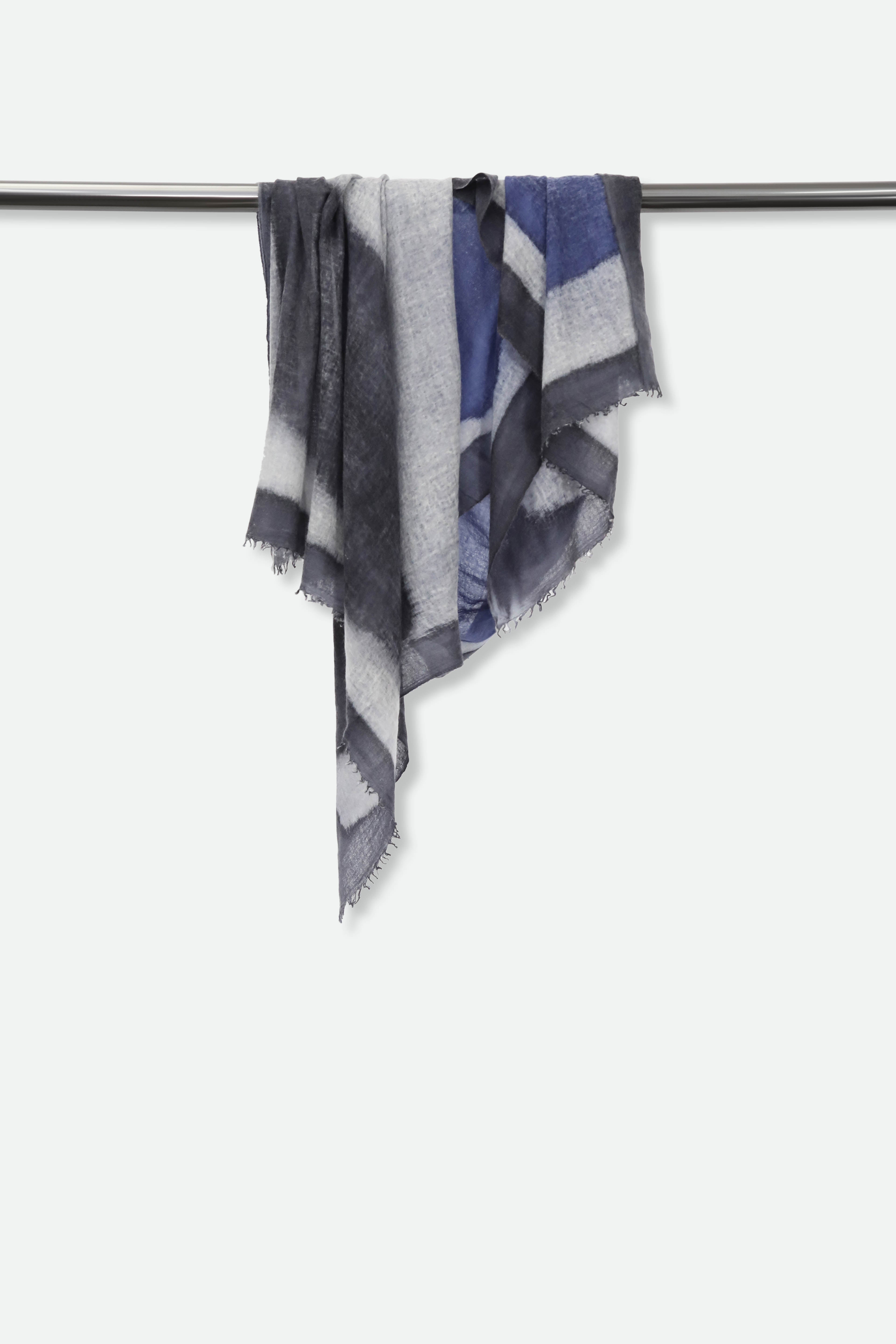 NORDIC CITY SCARF IN HAND DYED CASHMERE - Jarbo