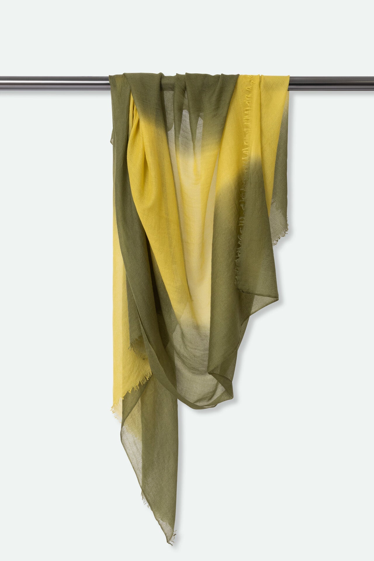 OCRA LIGHTWEIGHT SCARF IN HAND DYED CASHMERE - Jarbo