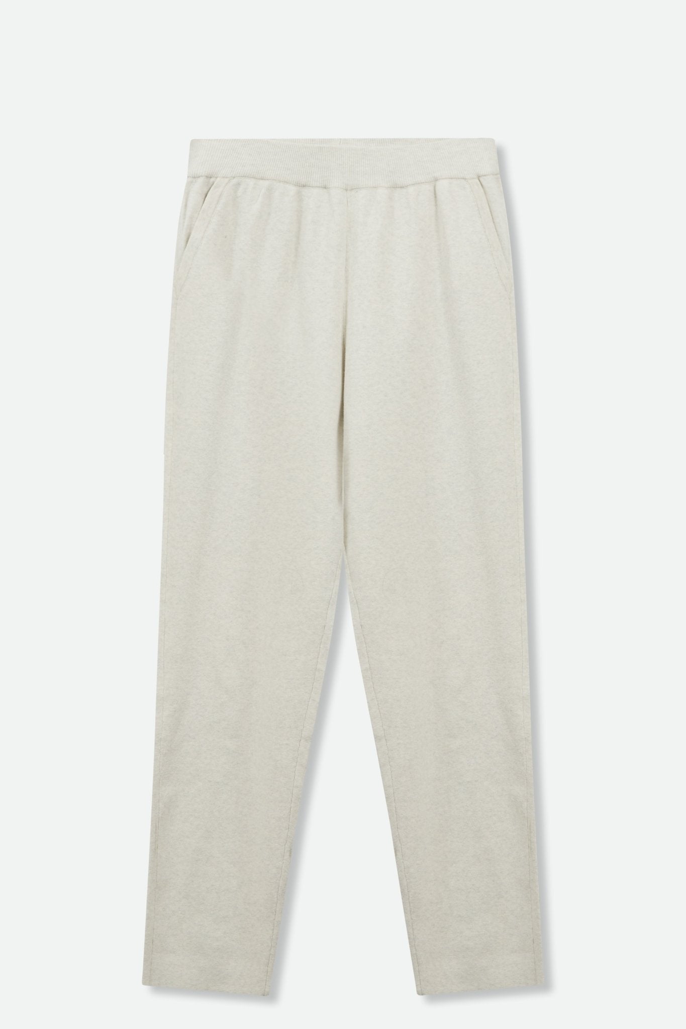 PAIGE PANT IN DOUBLE KNIT HEATHERED PIMA COTTON - Jarbo