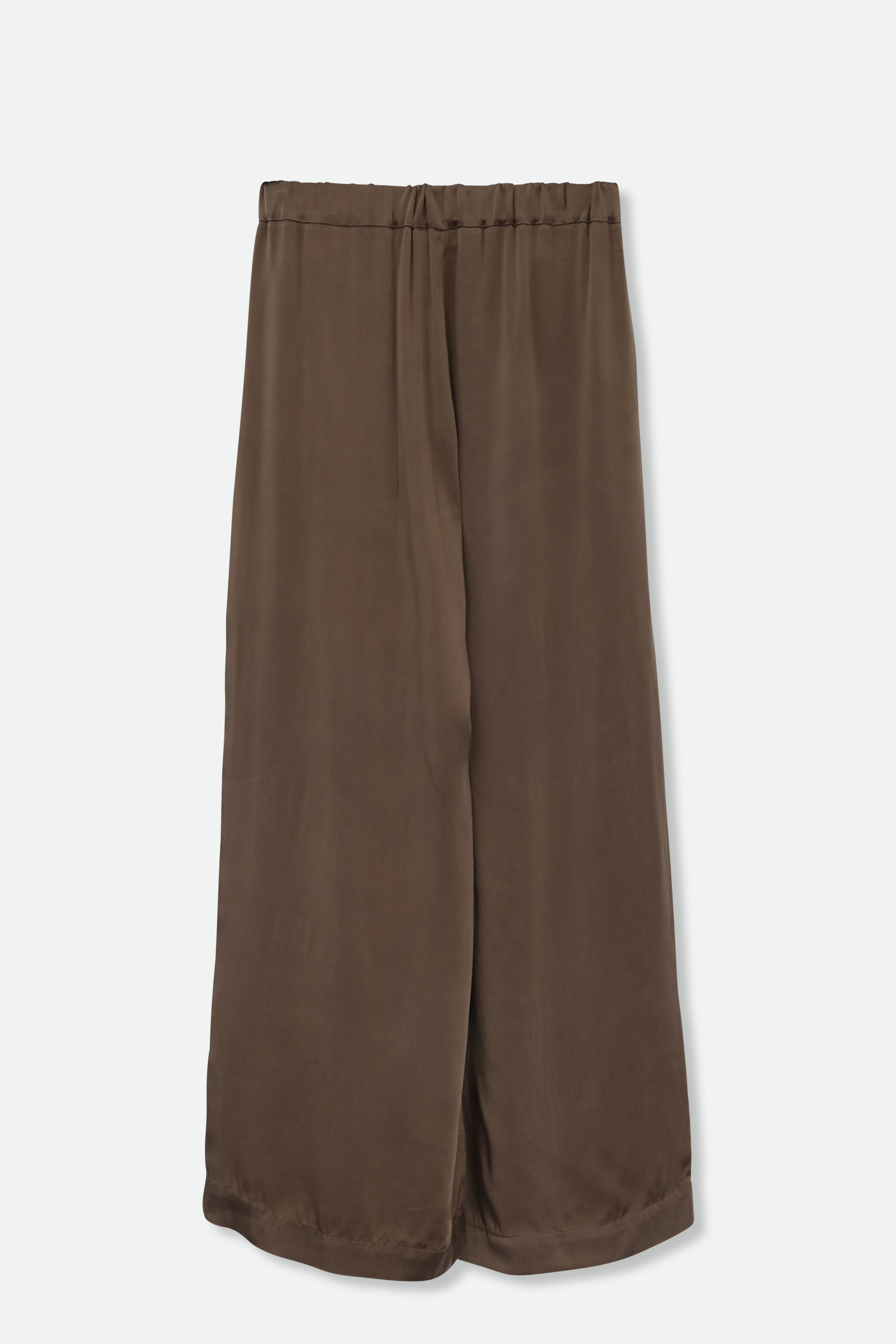 PALMETTO PANT IN GARMENT DYED SILK CHARMEUSE - Jarbo