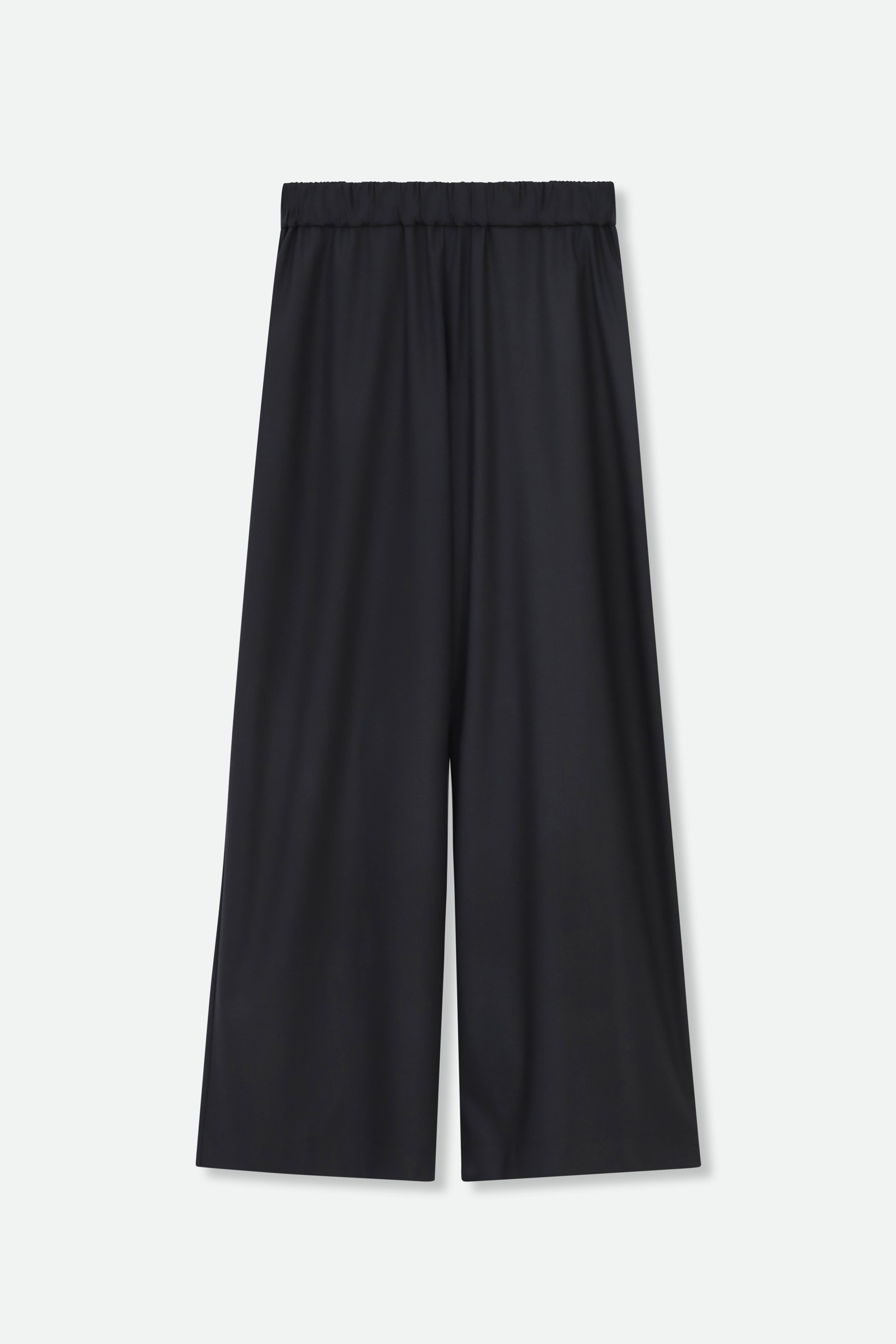 PALMETTO WIDE LEG PULL ON PANT IN GABARDINE - Jarbo