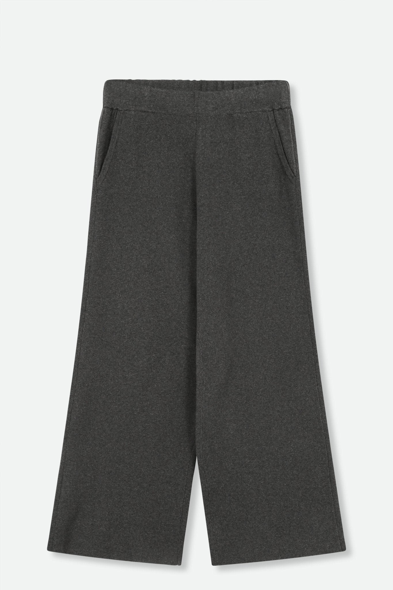 PAYTON WIDE LEG CROP PANT IN KNIT PIMA COTTON - Jarbo