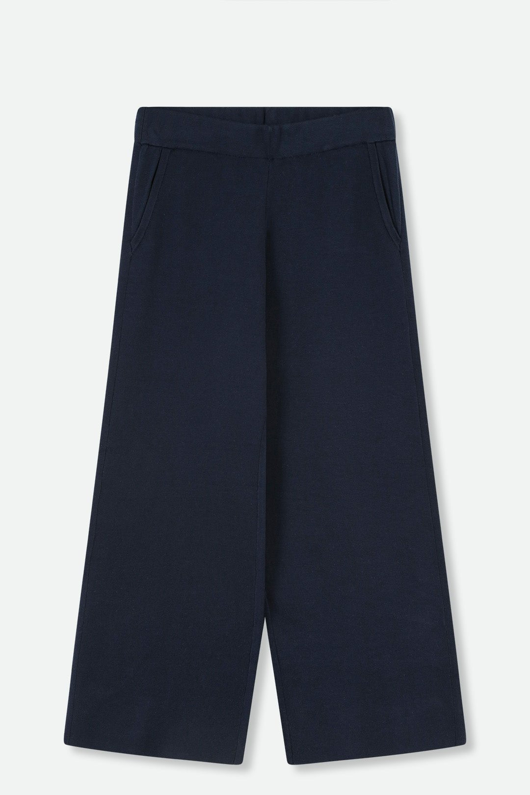 PAYTON WIDE LEG CROP PANT IN KNIT PIMA COTTON LIMITED EDITION COLORS - Jarbo