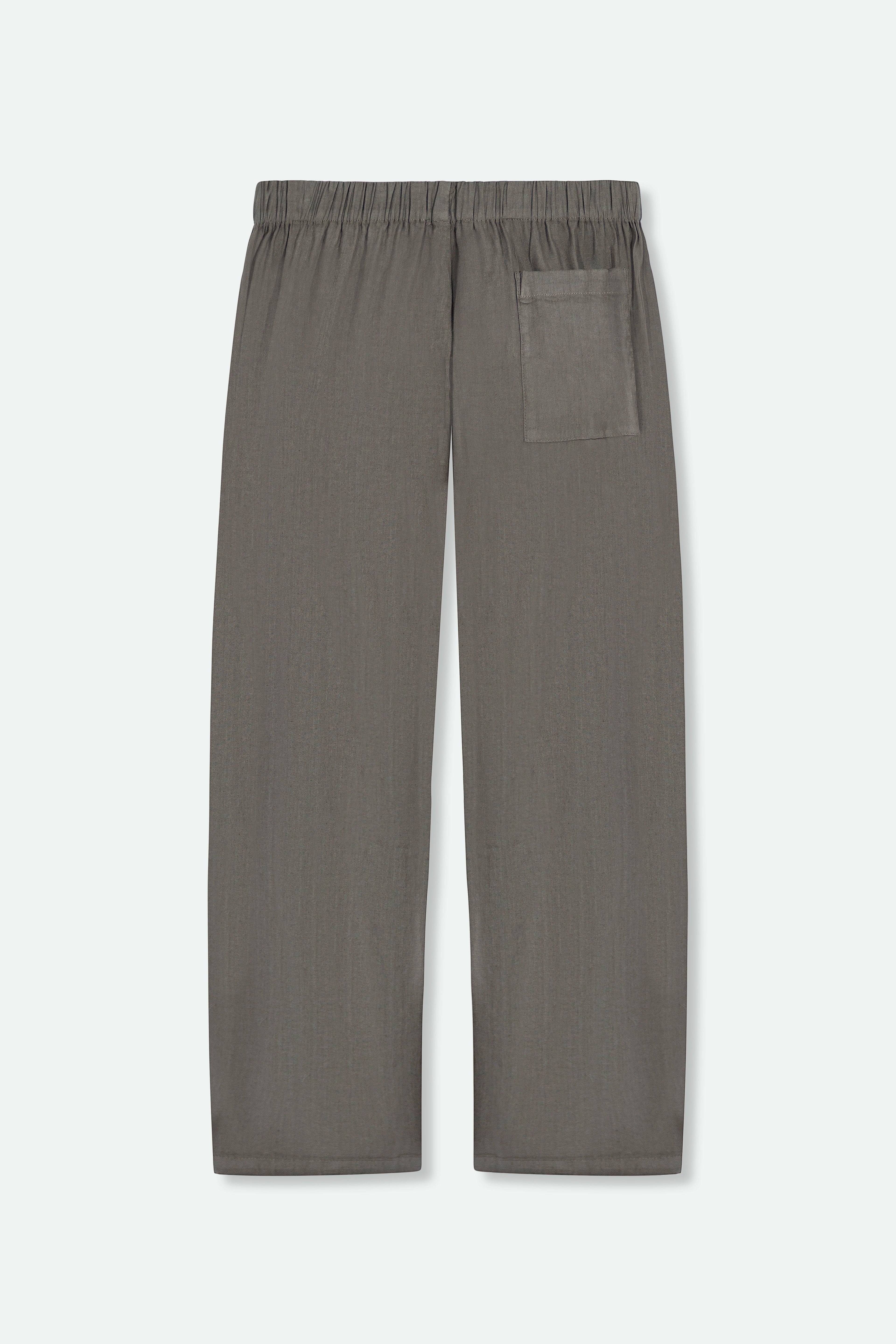 PERLA PANT IN ITALIAN LINEN STRETCH - Jarbo