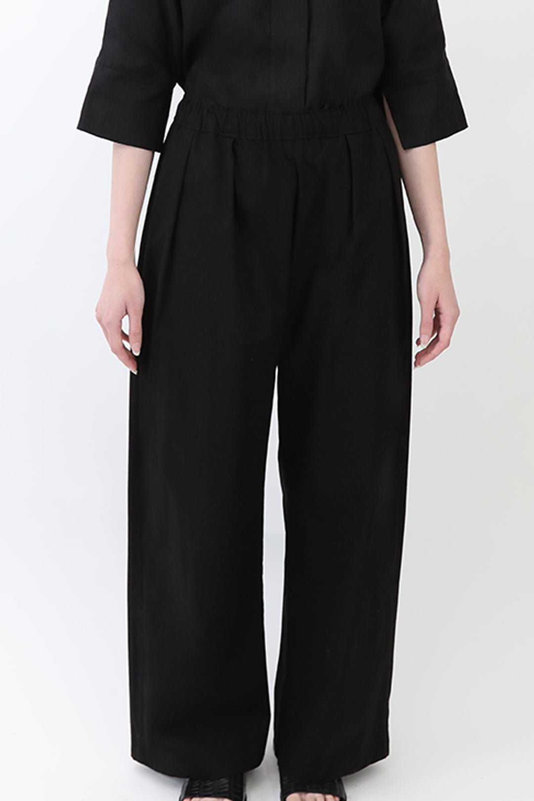 PERRY PANT IN ITALIAN COTTON POPLIN - Jarbo