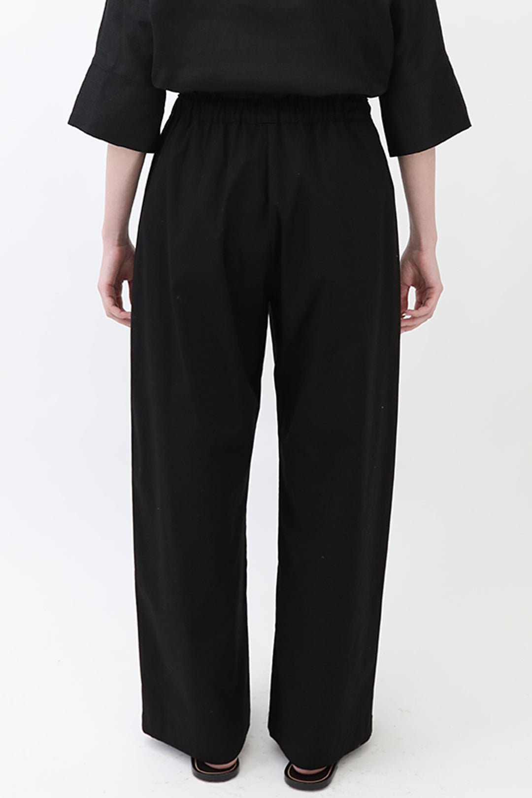 PERRY PANT IN ITALIAN COTTON POPLIN - Jarbo