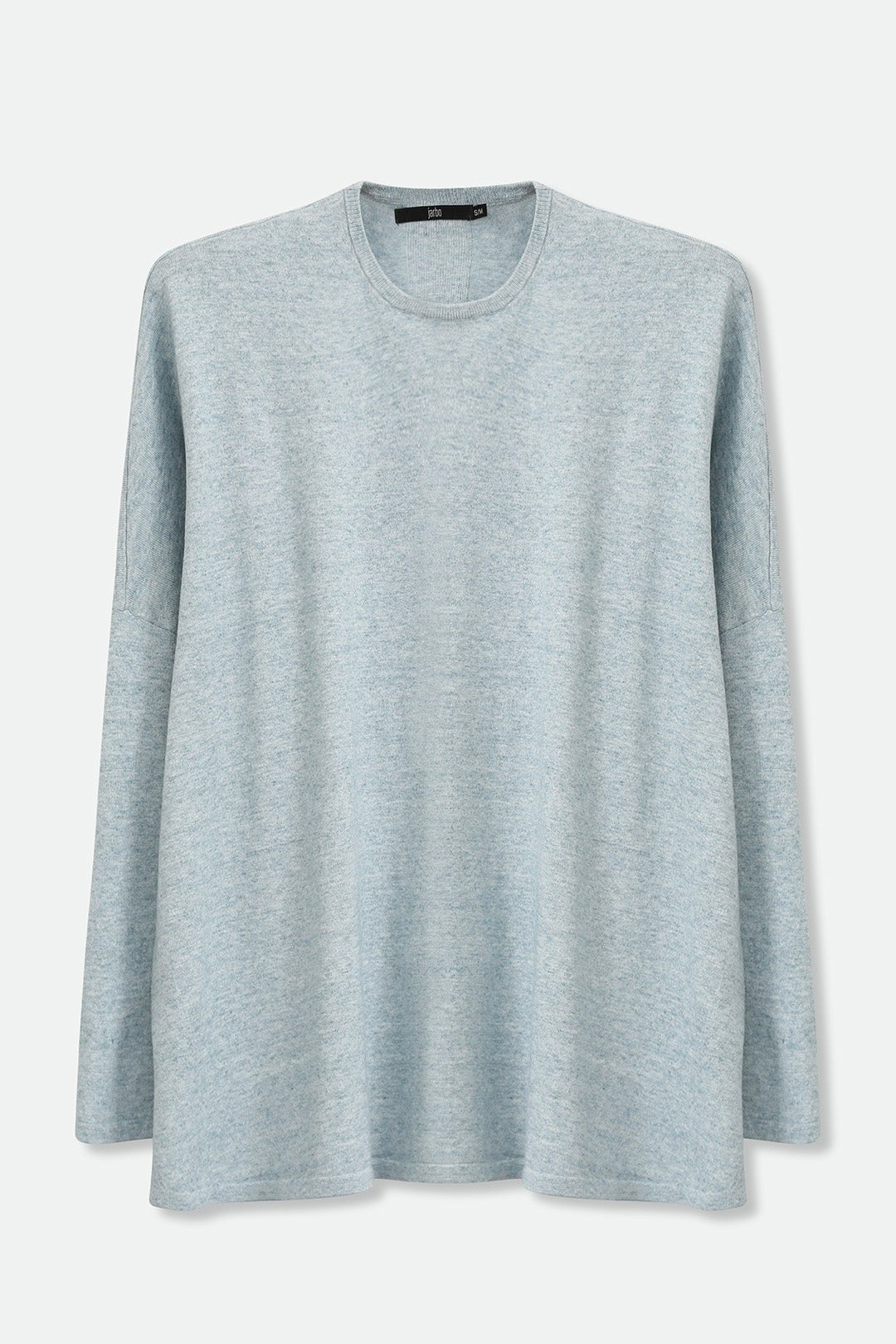 PRIMROSE CREW IN KNIT PIMA COTTON STRETCH - Jarbo