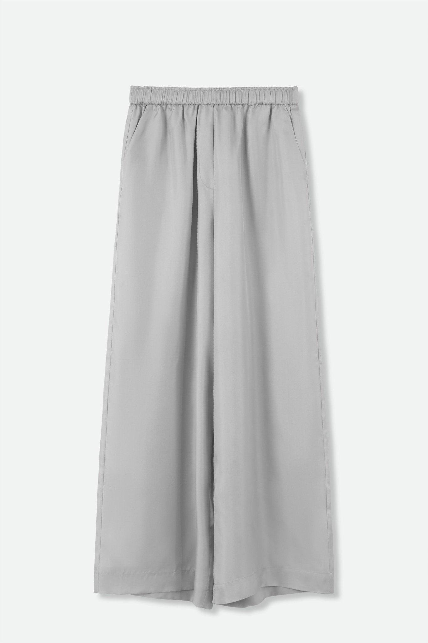 PRIYA SILK TWILL WIDE LEG PANT - Jarbo