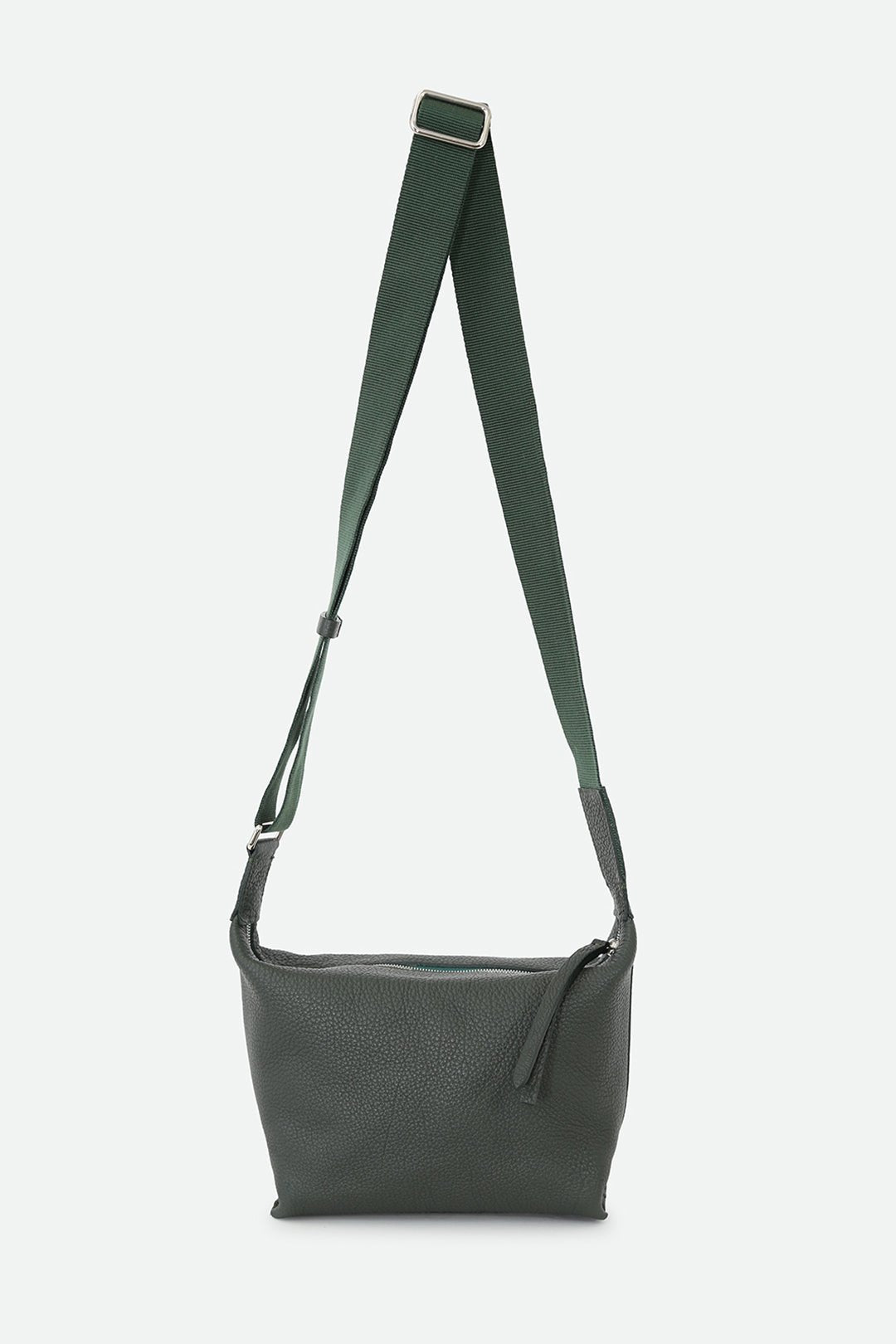 RAVELLO ITALIAN LEATHER HANDBAG IN FOREST - Jarbo