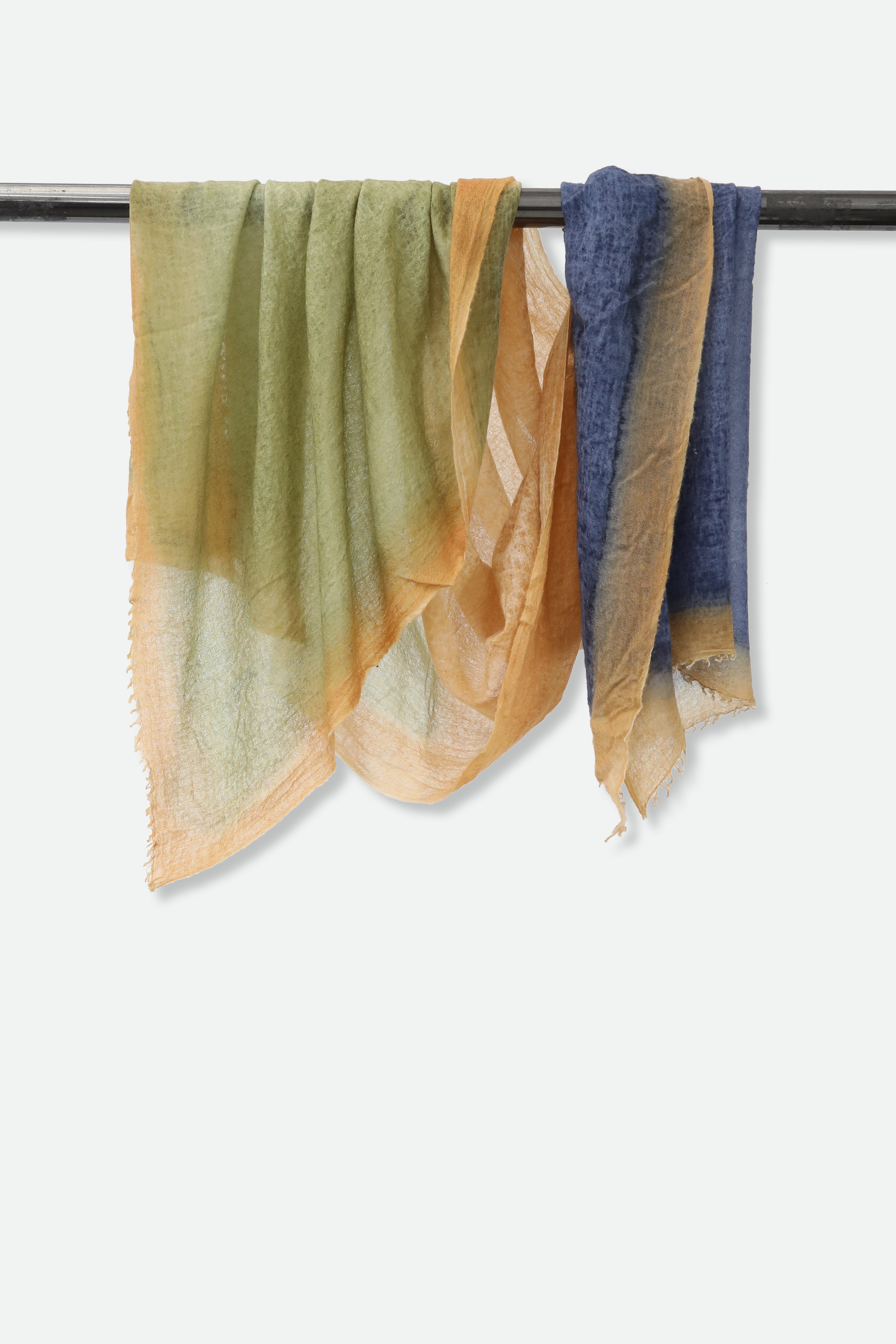 RHODES SCARF IN HAND DYED CASHMERE - Jarbo