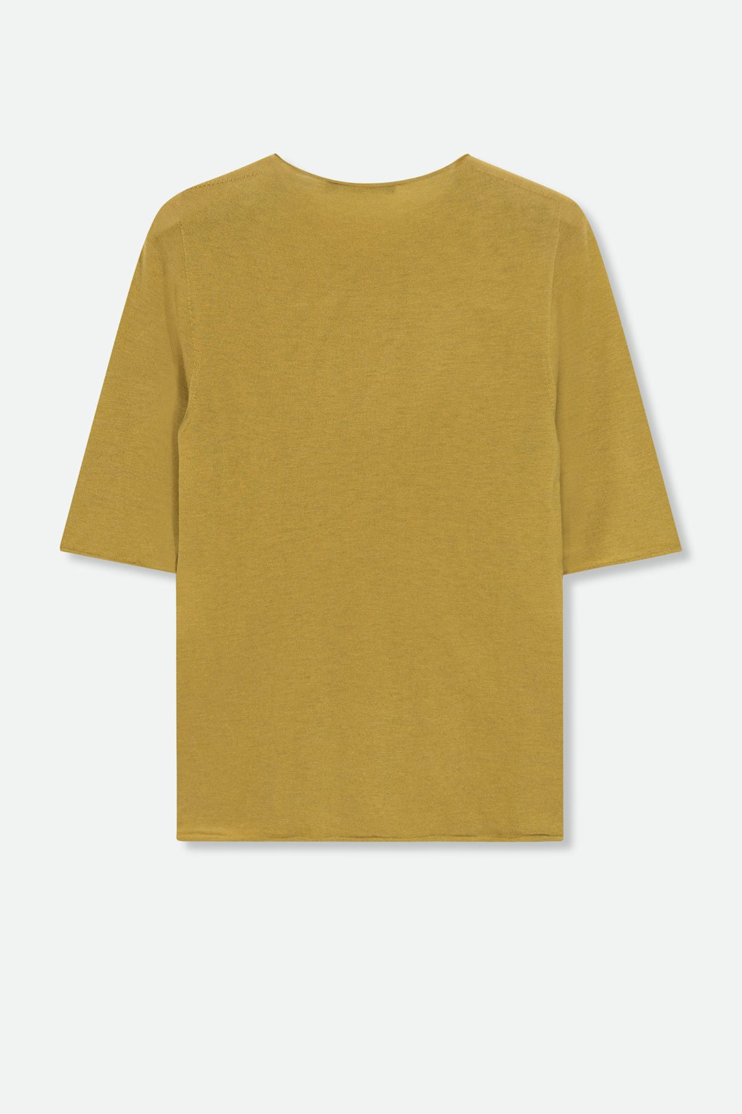 RIAN ROUND NECK IN SEAMLESS SUPERFINE ITALIAN MERINO - Jarbo
