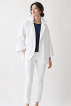 RIMINI JACKET IN ITALIAN STRETCH COTTON
