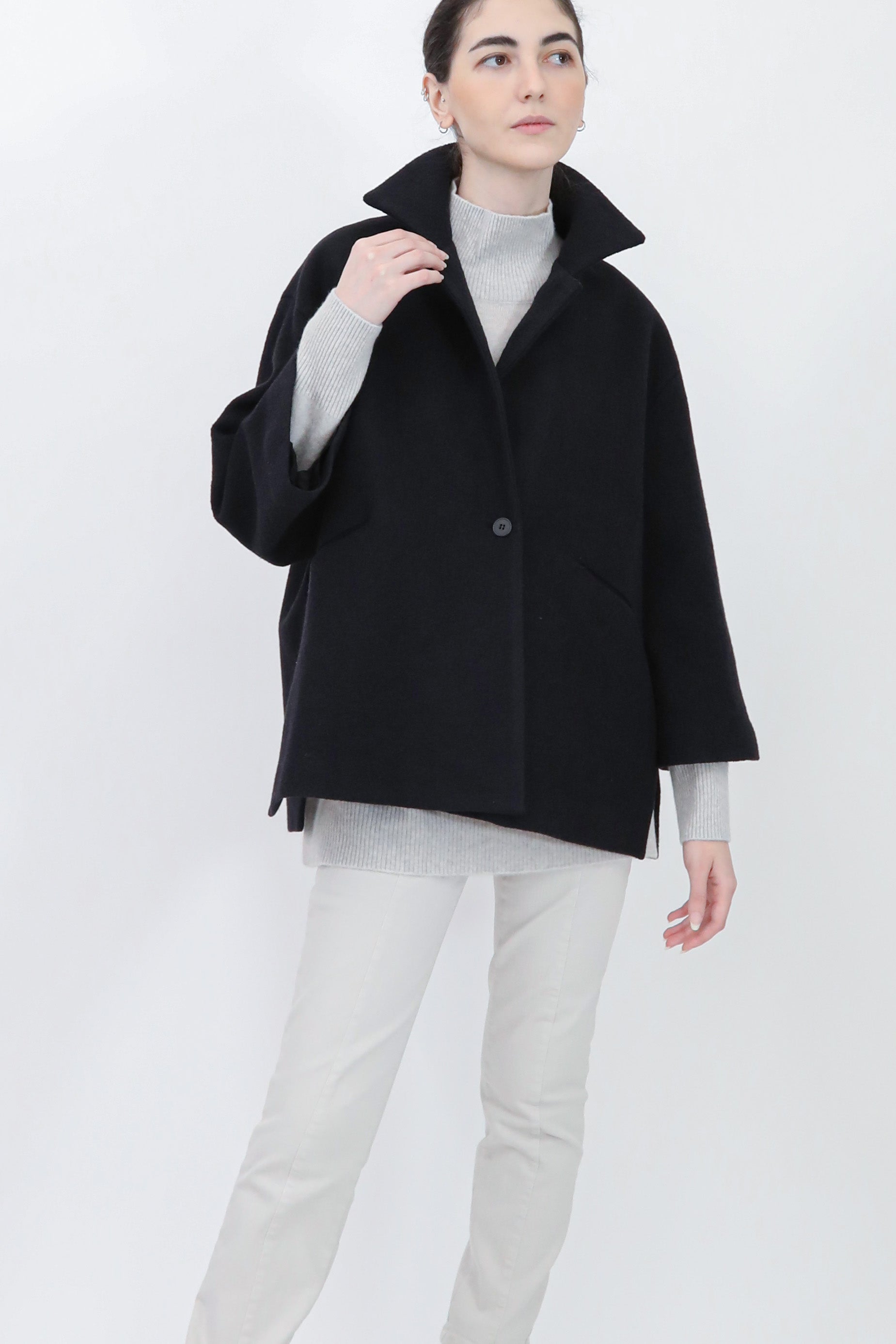 RIMINI JACKET IN ITALIAN WOOL - Jarbo