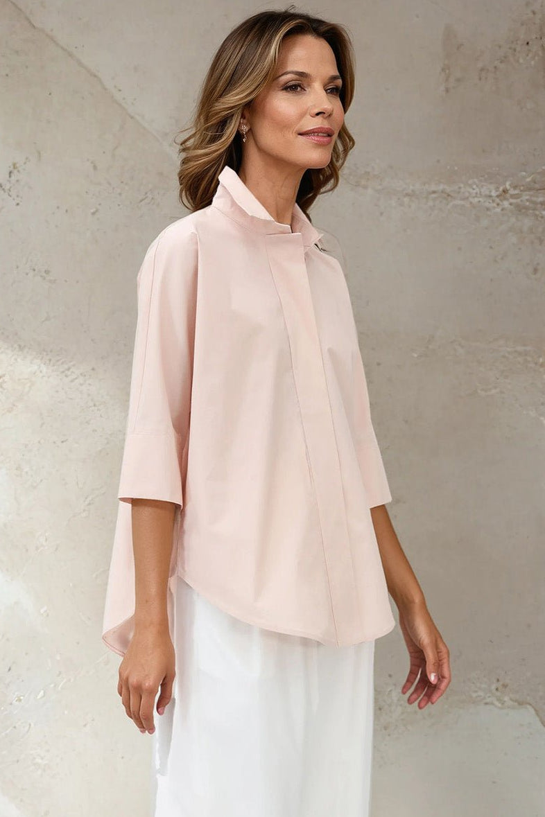 SAHANA DOLMAN SHIRT IN COTTON POPLIN - Jarbo