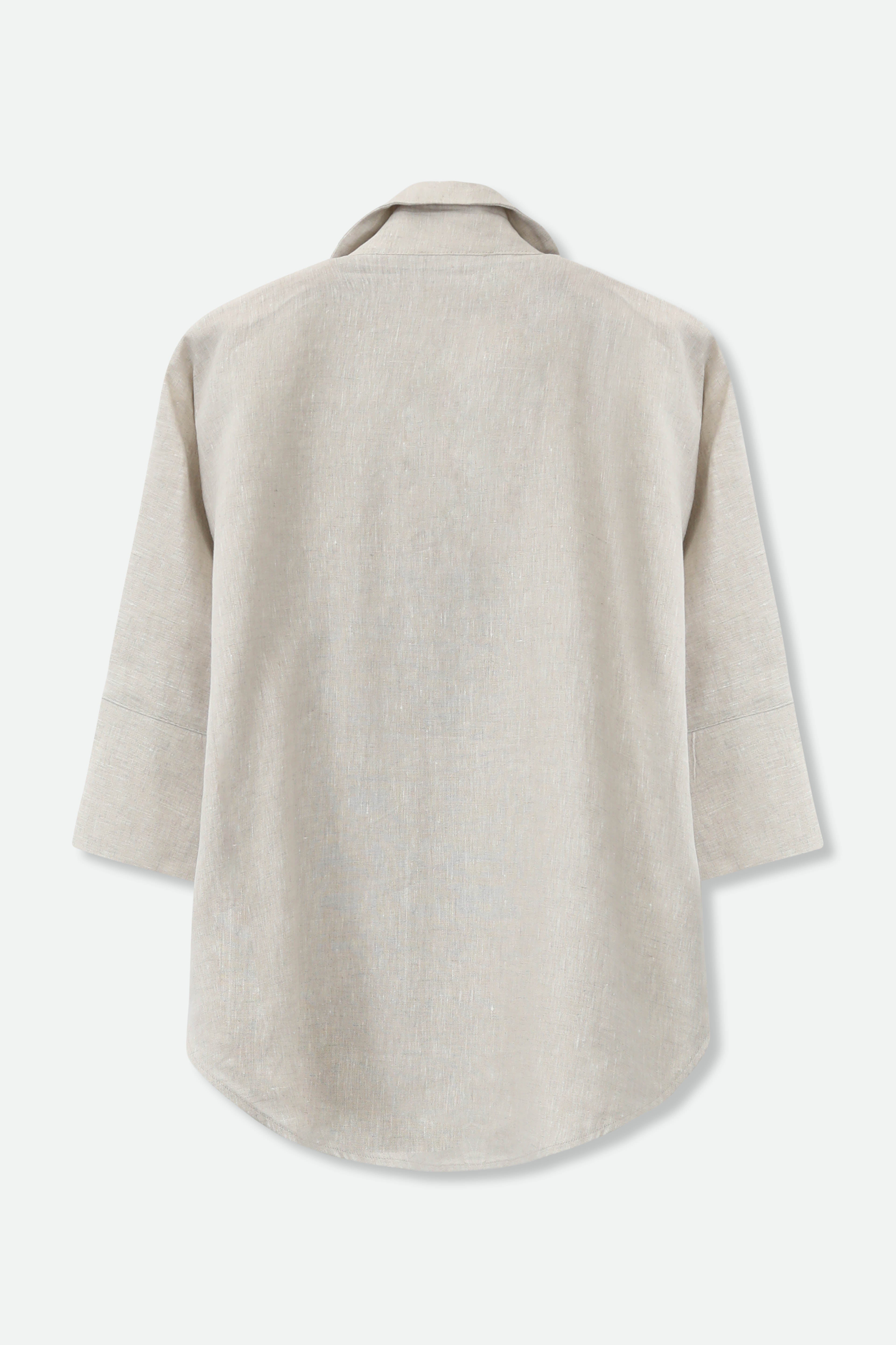 SAHANA DOLMAN SHIRT IN LINEN - Jarbo