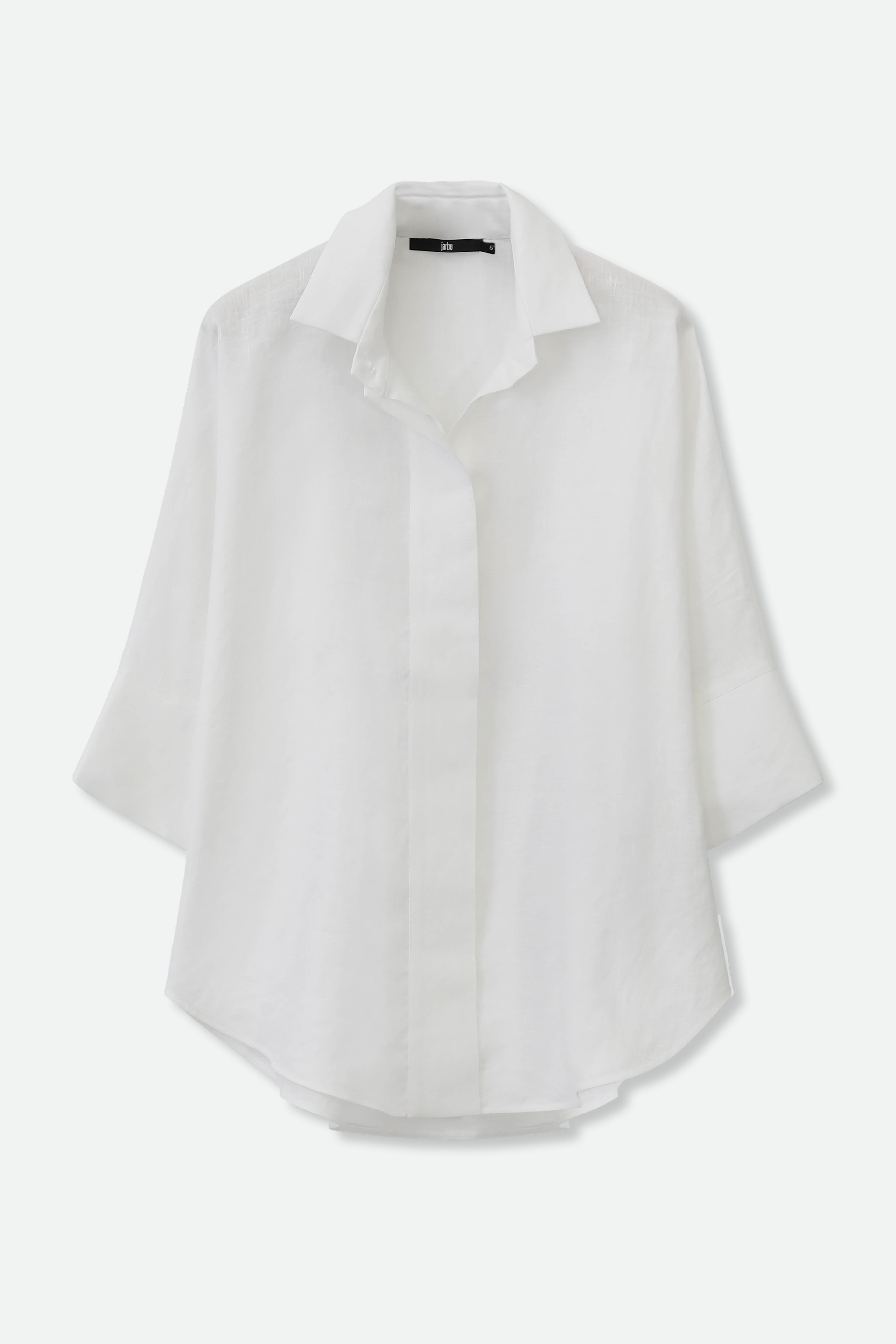 SAHANA DOLMAN SHIRT IN LINEN - Jarbo