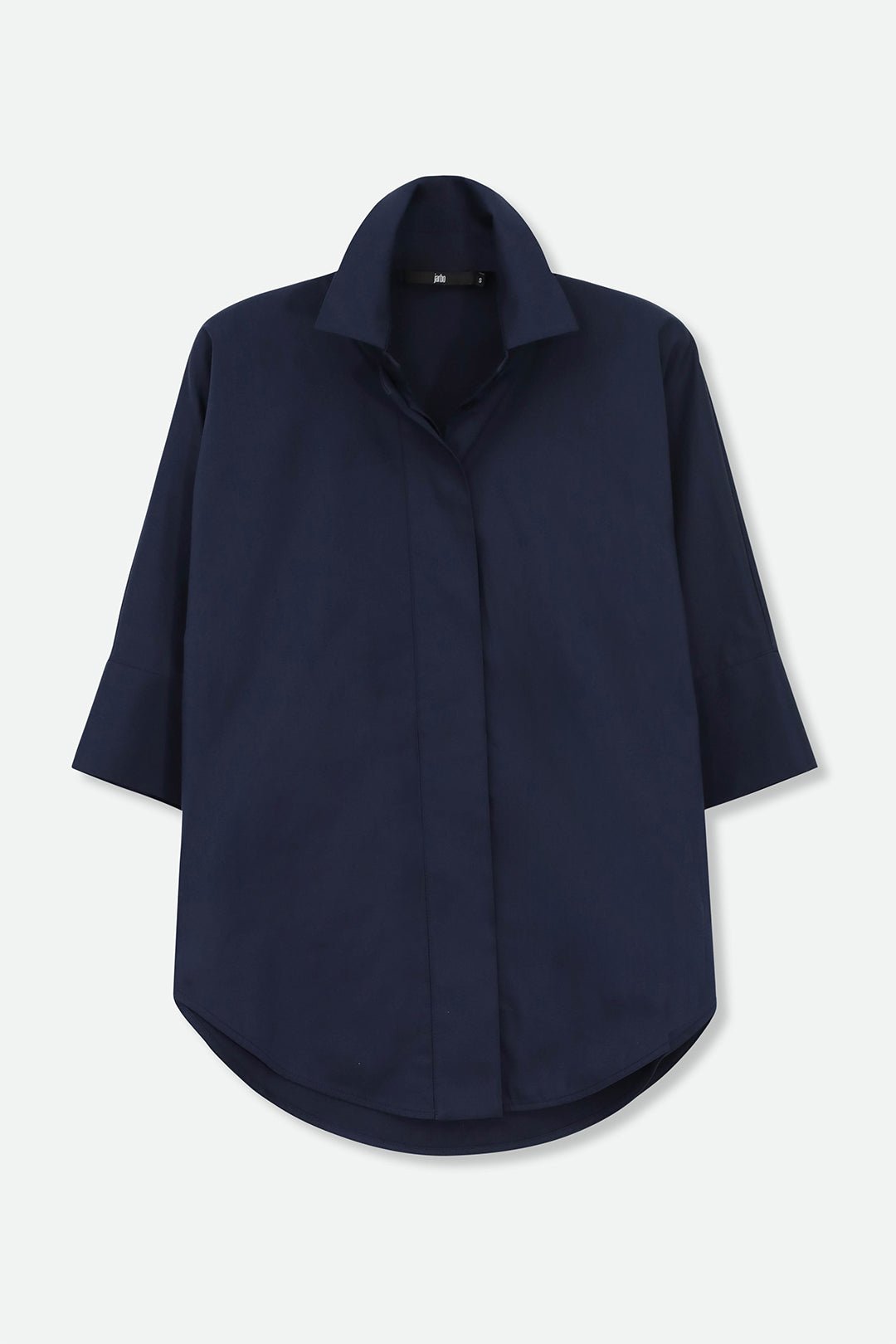 SAHANA DOLMAN SHIRT JACKET IN ITALIAN COTTON - Jarbo