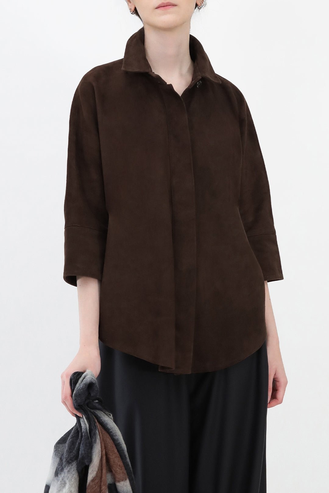 SAHANA DOLMAN SUEDE JACKET - Jarbo