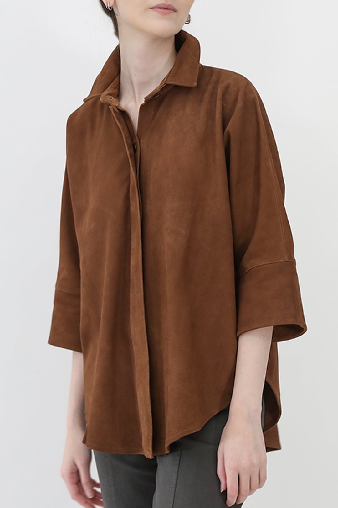 SAHANA DOLMAN SUEDE JACKET - Jarbo