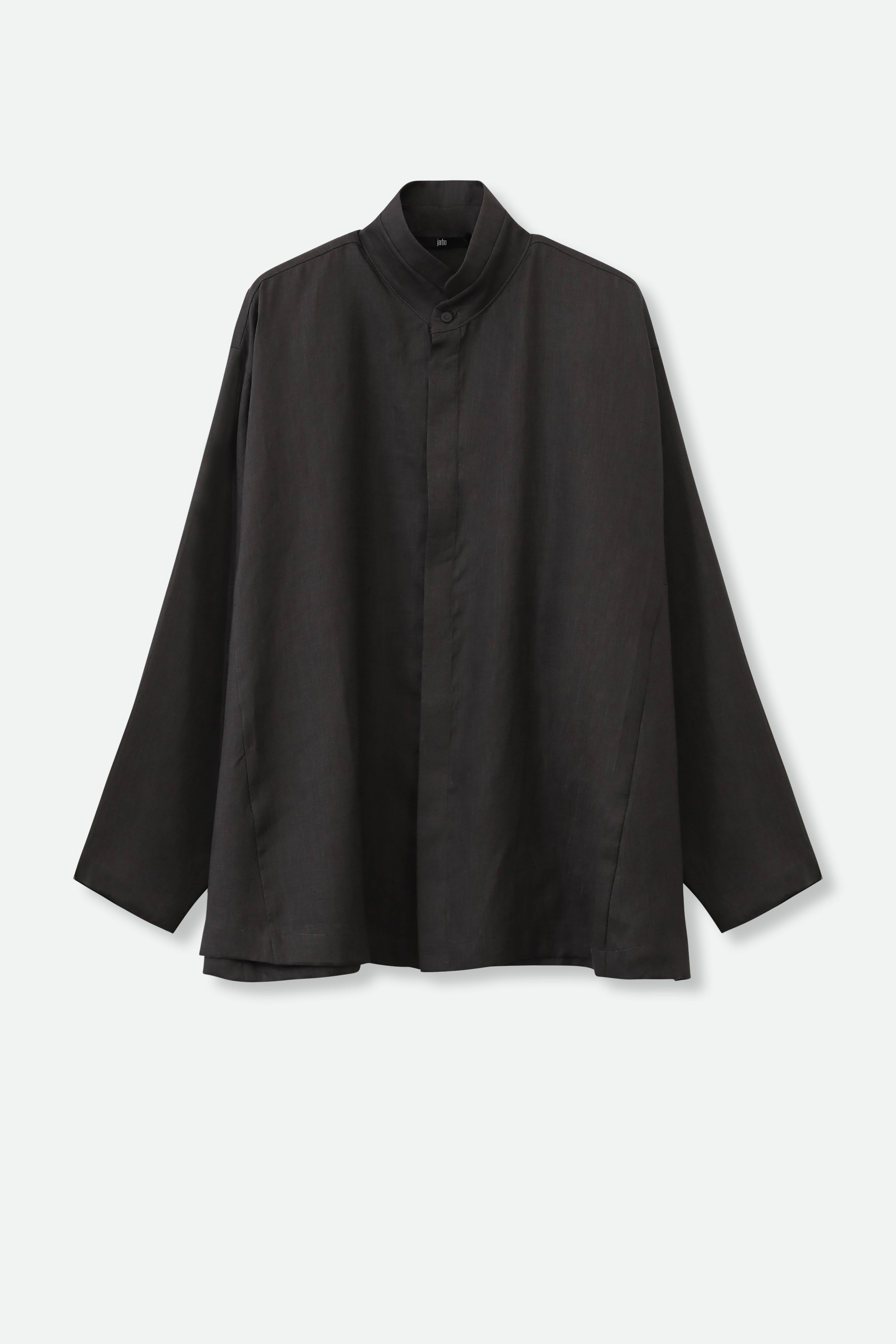 SAIGE OVERSIZE SHIRT IN ITALIAN LINEN - Jarbo