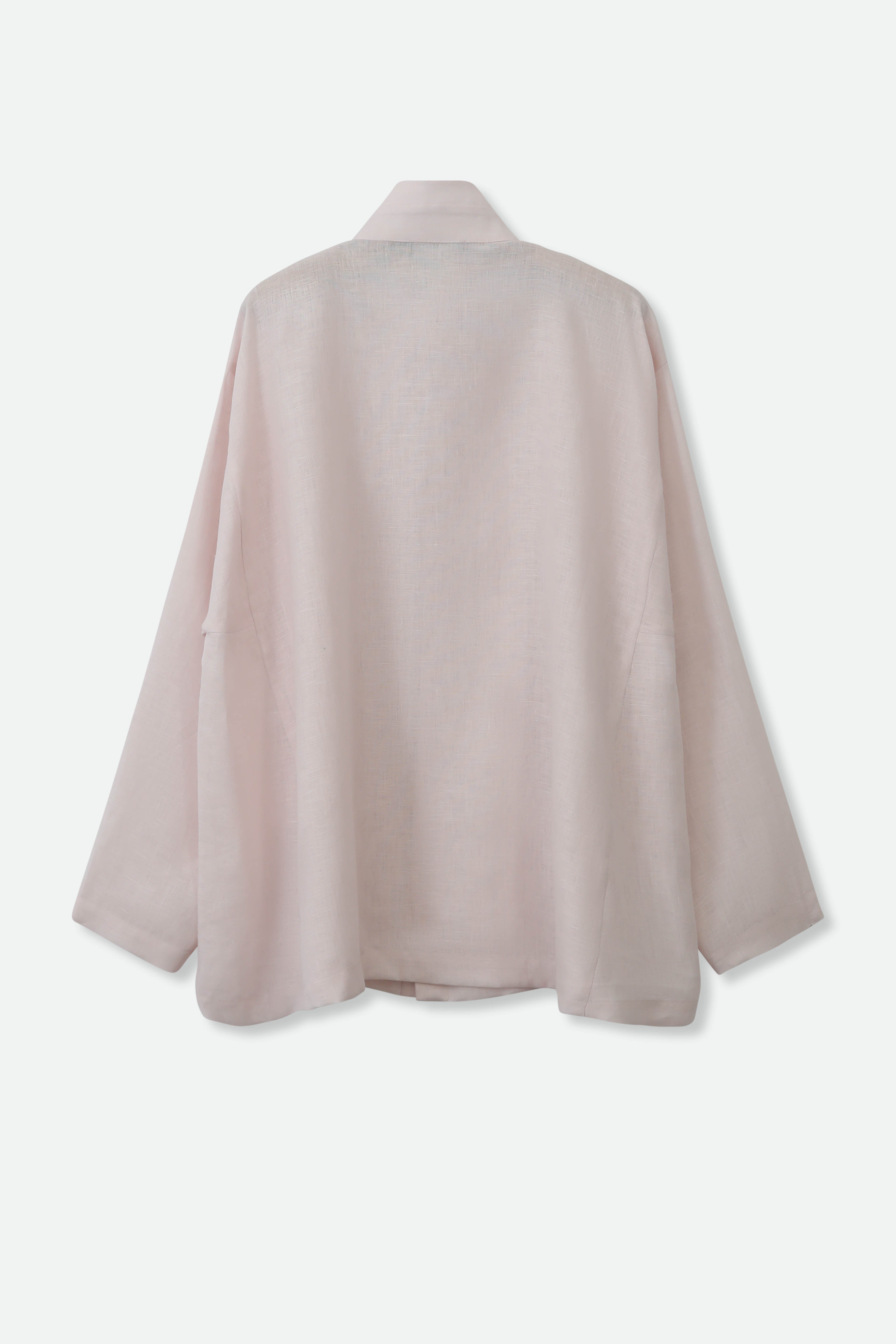 SAIGE OVERSIZE SHIRT IN ITALIAN LINEN - Jarbo