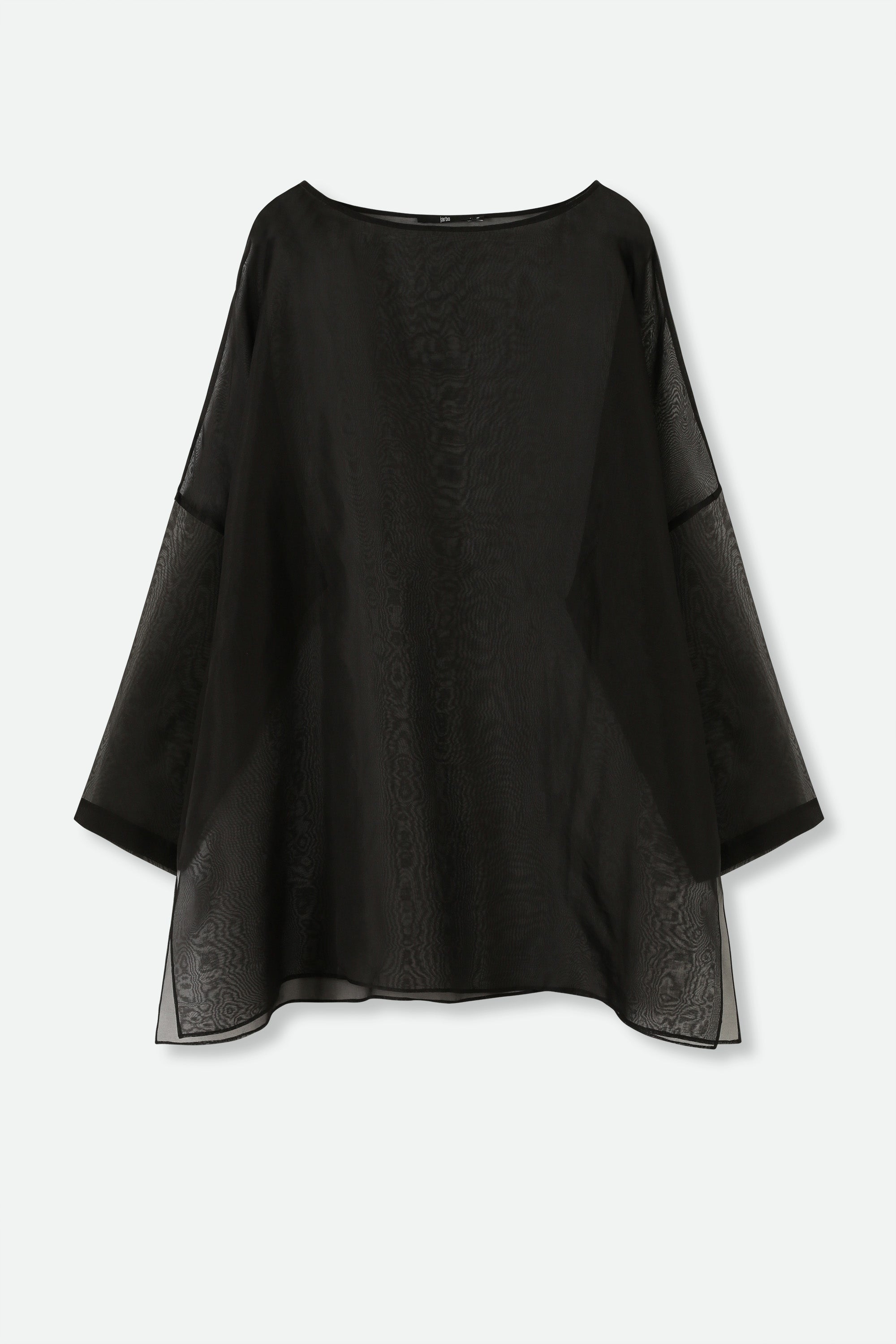 SAMIRA ONE - SIZE TUNIC IN SILK ORGANZA - Jarbo