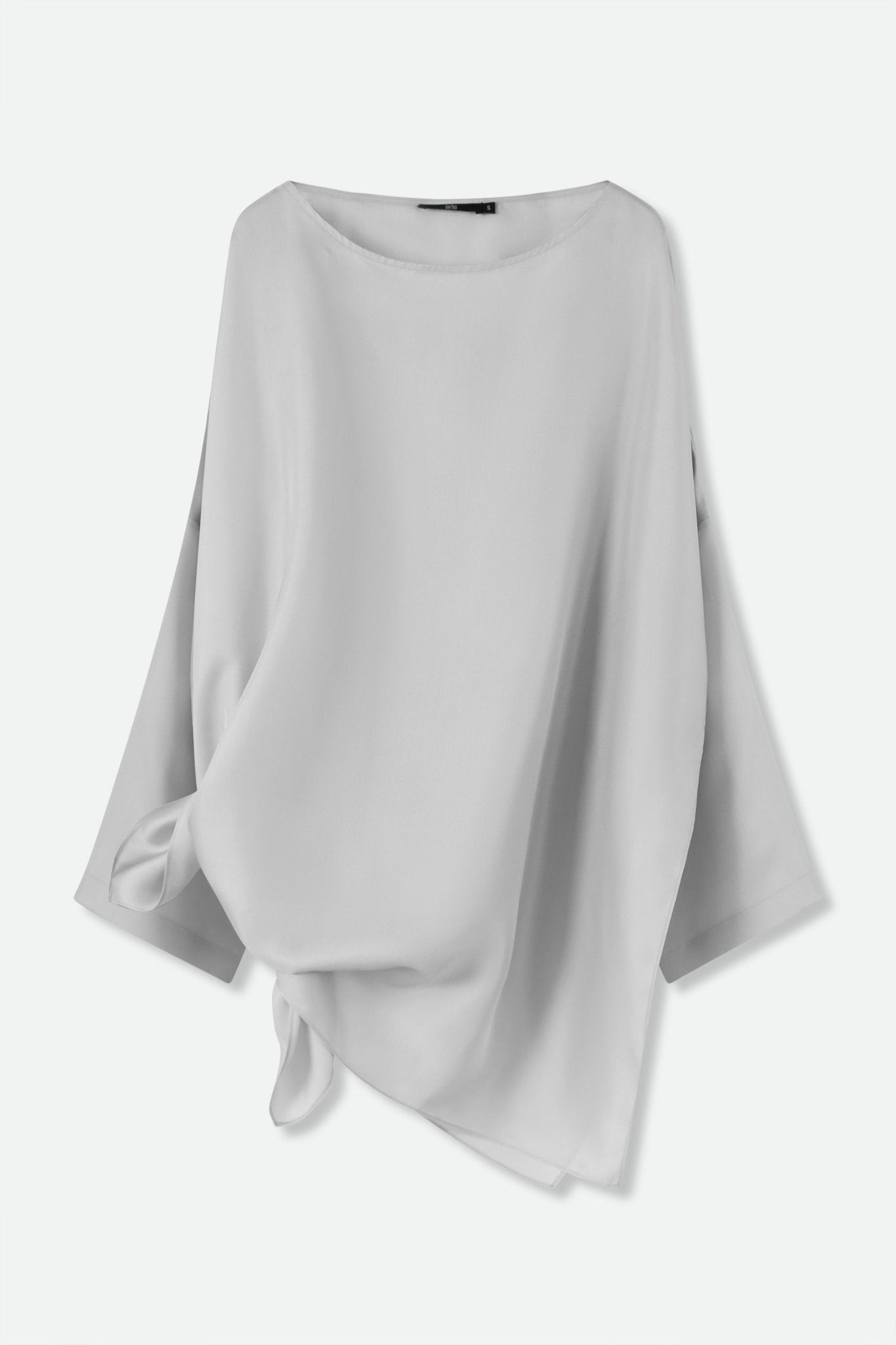 SAMIRA ONE - SIZE TUNIC IN SILK TWILL - Jarbo