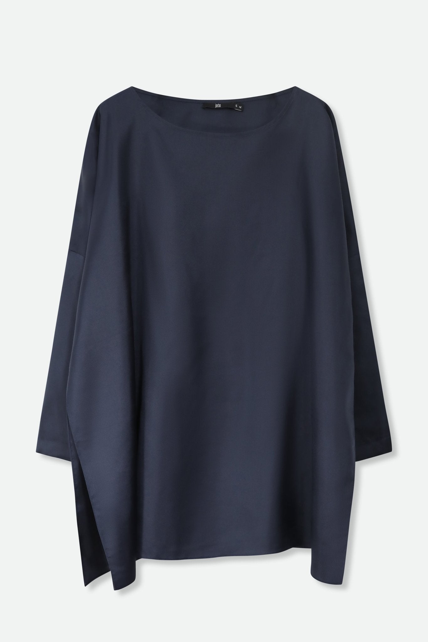 SAMIRA ONE - SIZE TUNIC IN SILK TWILL - Jarbo