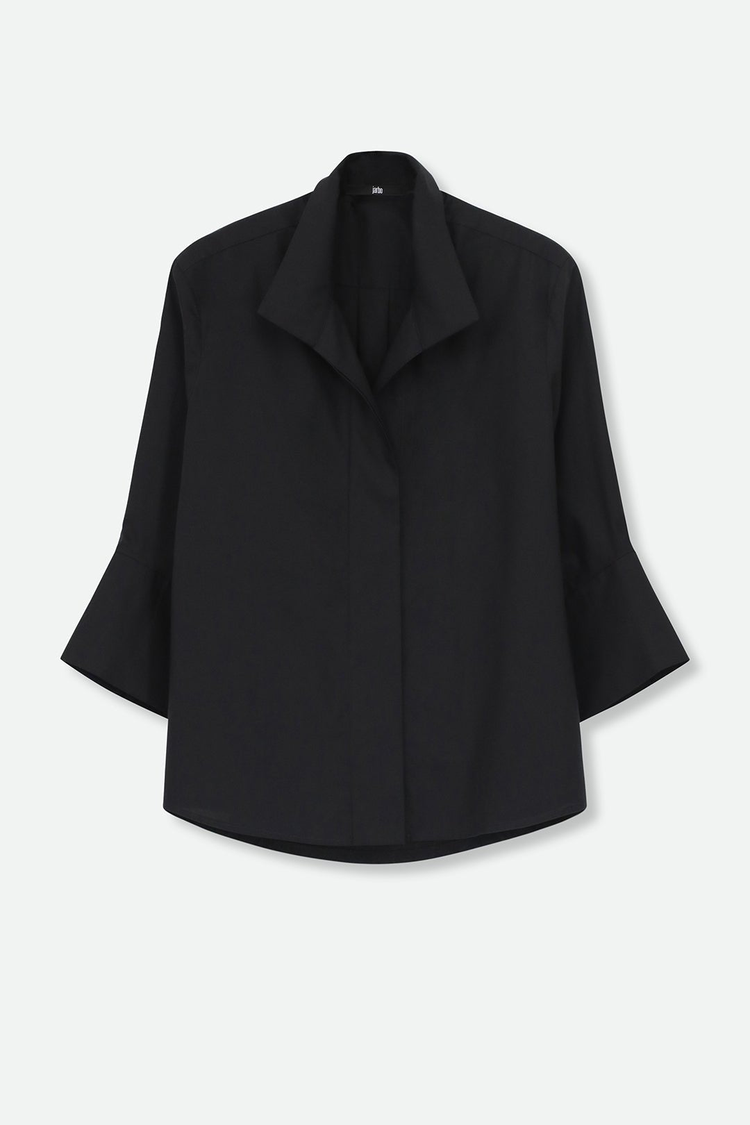 SANDRINE WIDE - CUFF SHIRT IN ITALIAN COTTON POPLIN - Jarbo