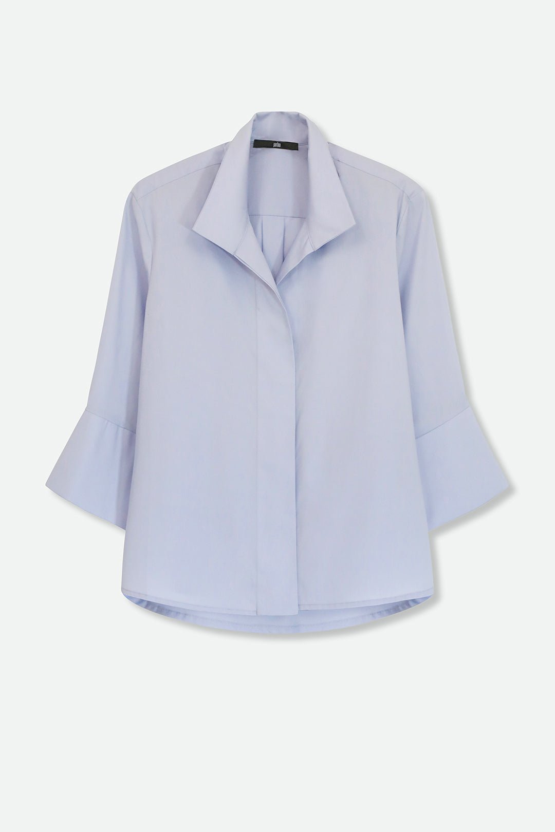 SANDRINE WIDE - CUFF SHIRT IN ITALIAN COTTON POPLIN - Jarbo