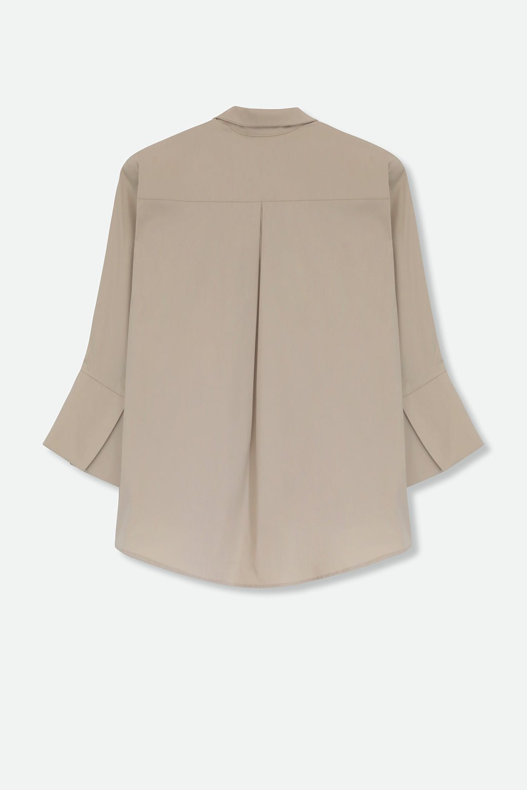 SANDRINE WIDE - CUFF SHIRT IN ITALIAN COTTON STRETCH - Jarbo