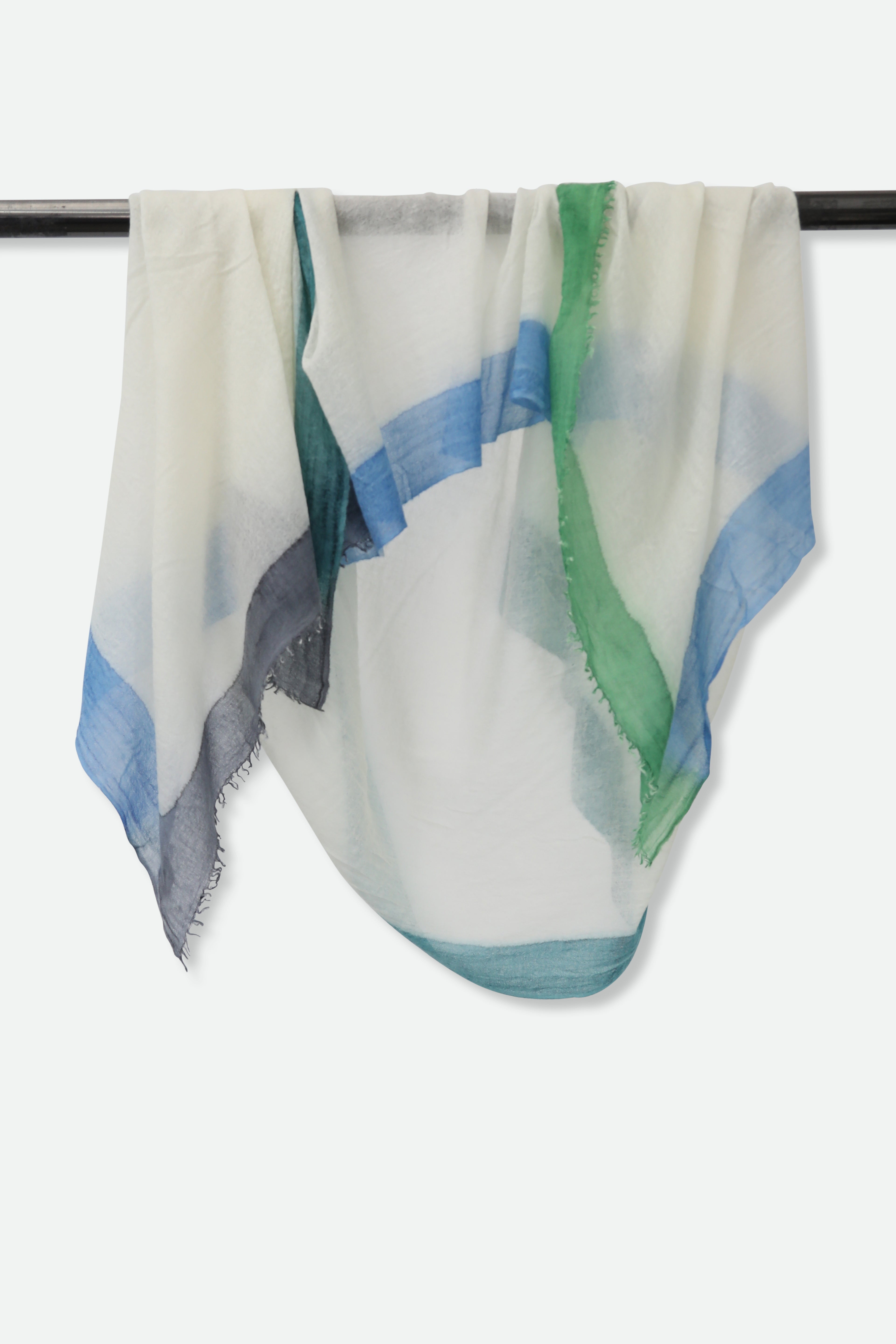 SANTORINI SCARF IN HAND DYED CASHMERE - Jarbo