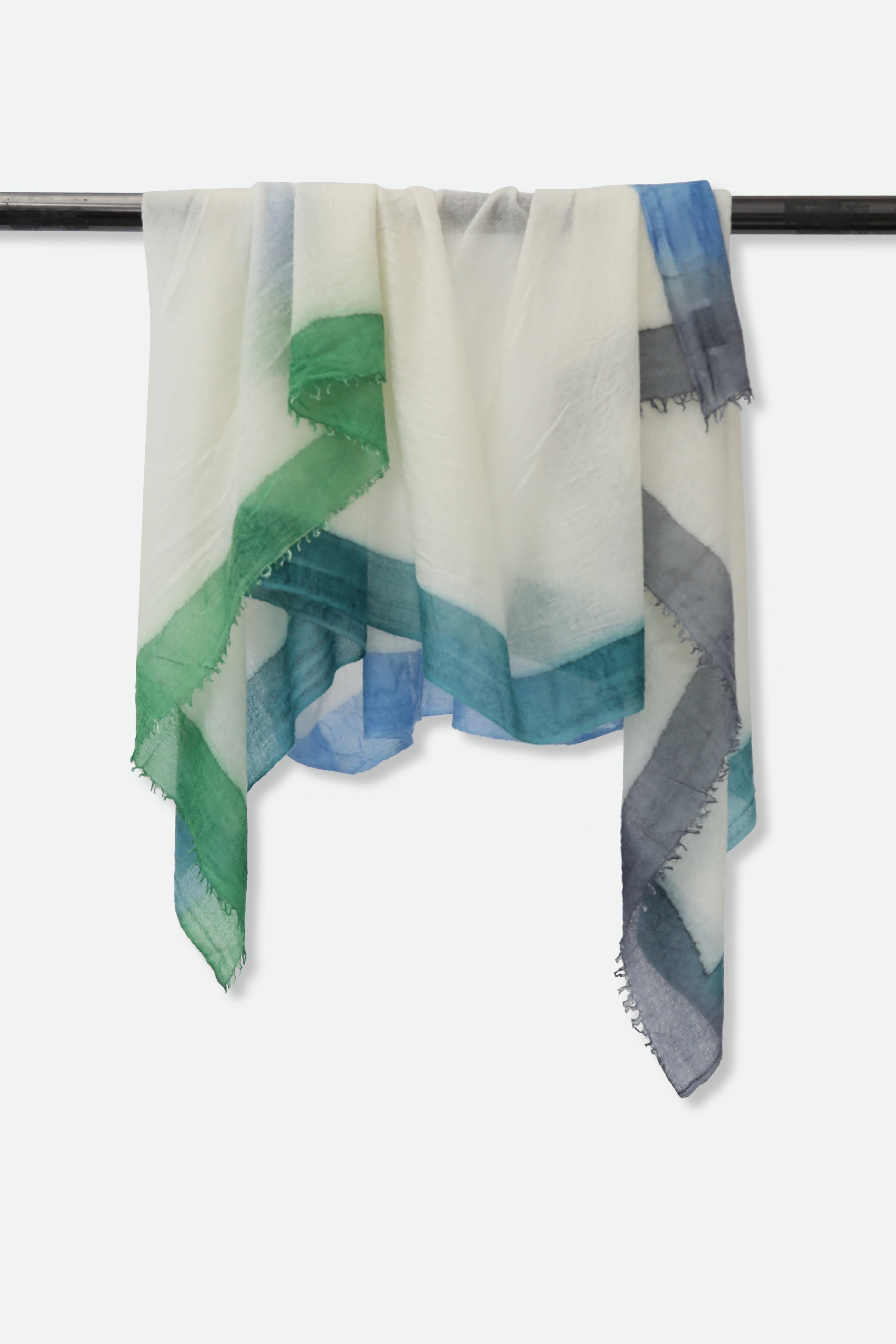 SANTORINI SCARF IN HAND DYED CASHMERE - Jarbo