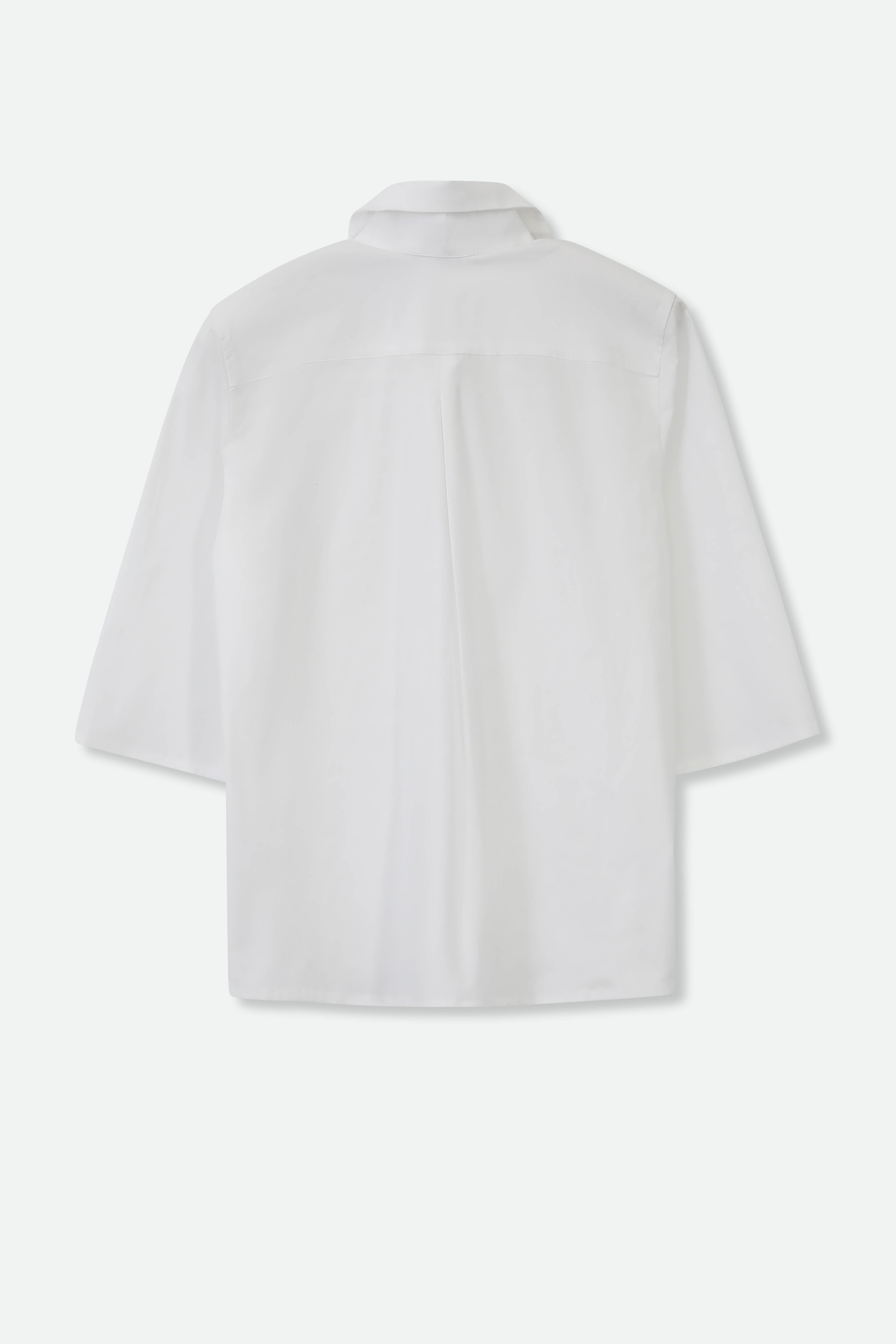 SERENADE MICRO PLEAT CAMP SHIRT ITALIAN COTTON - Jarbo