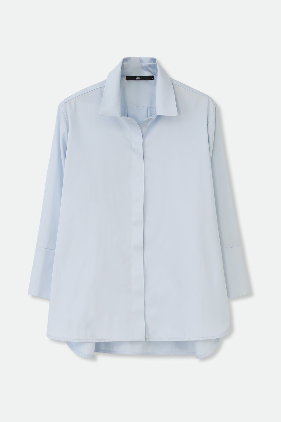 Sevilla Shirt in Italian Cotton Poplin Stretch White / M