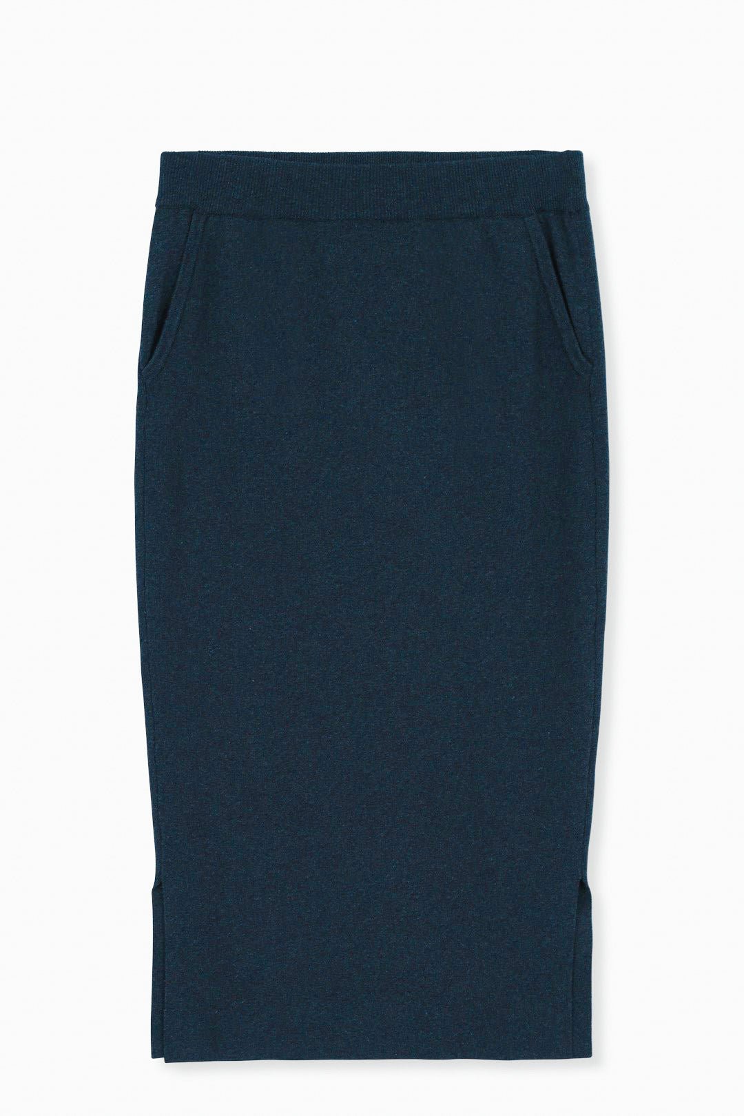 SICILY PENCIL SKIRT IN KNIT PIMA COTTON STRETCH LIMITED EDITION COLORS - Jarbo