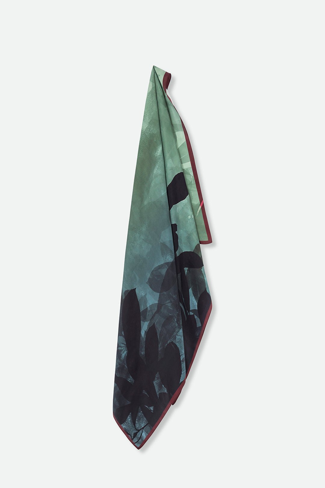SILK TWILL RECTANGLE SCARF REVES SARCELLE - Jarbo