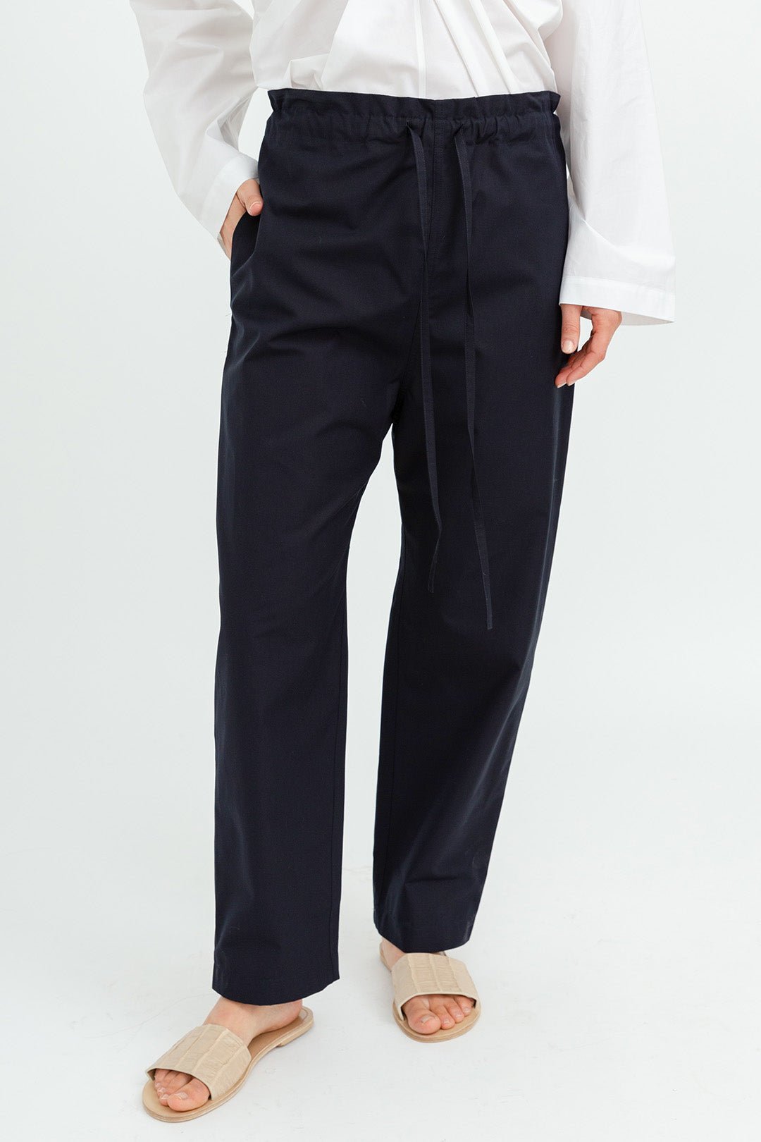 Sofie D’Hoore Peak Drawstring Pant 100% Cotton - Jarbo