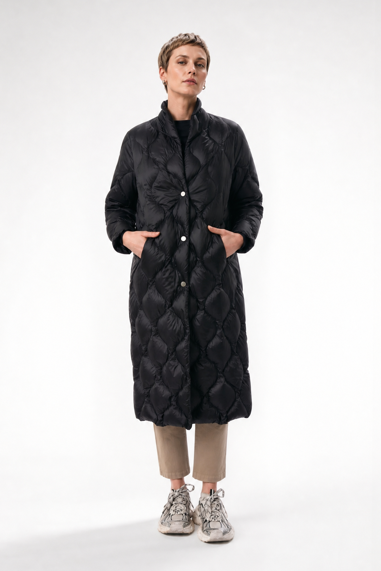 BRENTA COAT IN ULTRALIGHT GOOSE DOWN