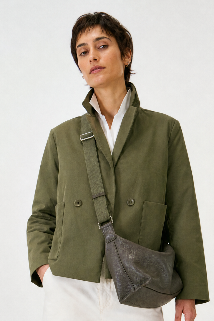 BERNAY BLAZER IN ITALIAN STRETCH COTTON