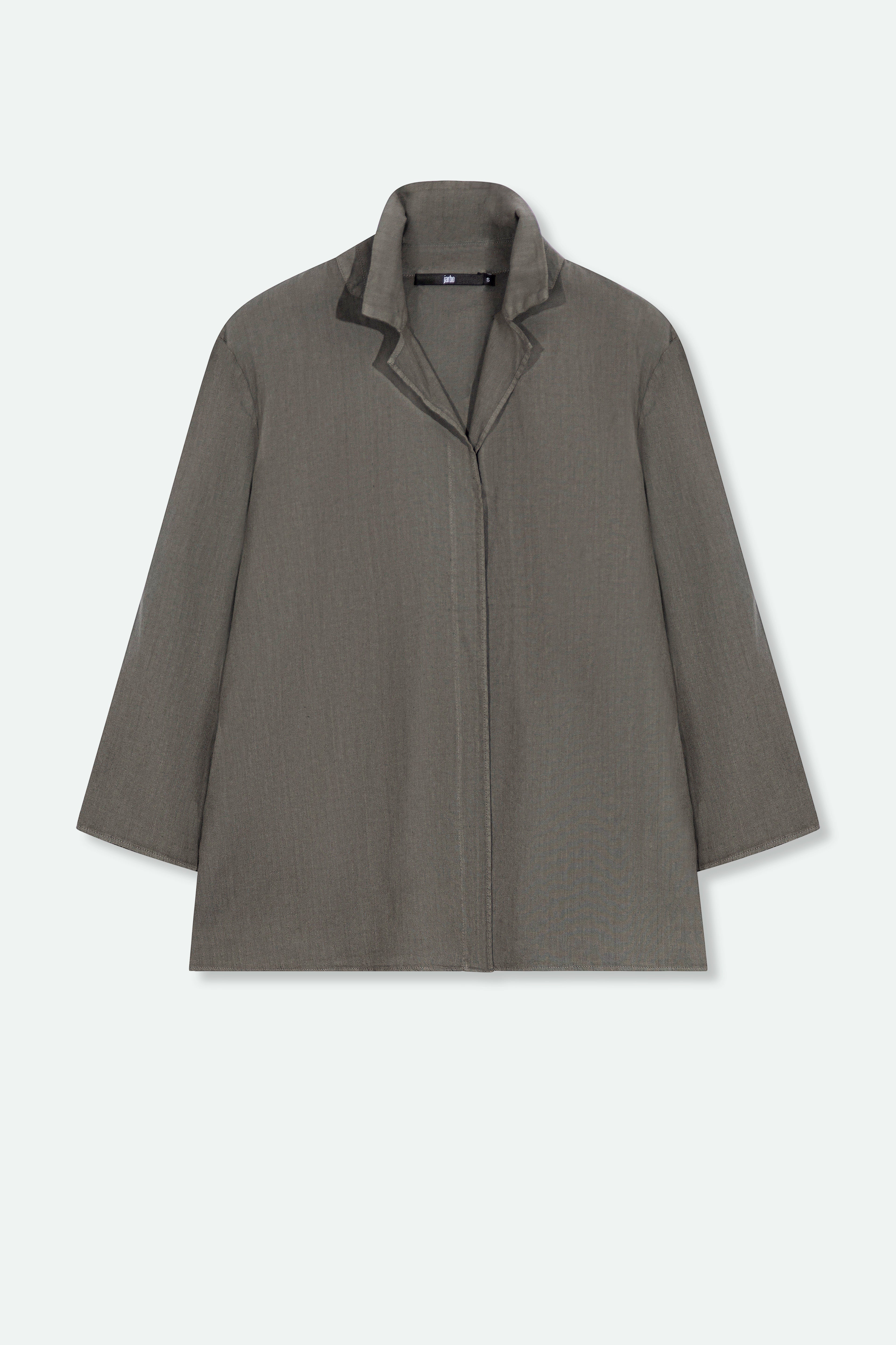 SORELLA LONGLINE IN ITALIAN LINEN STRETCH - Jarbo