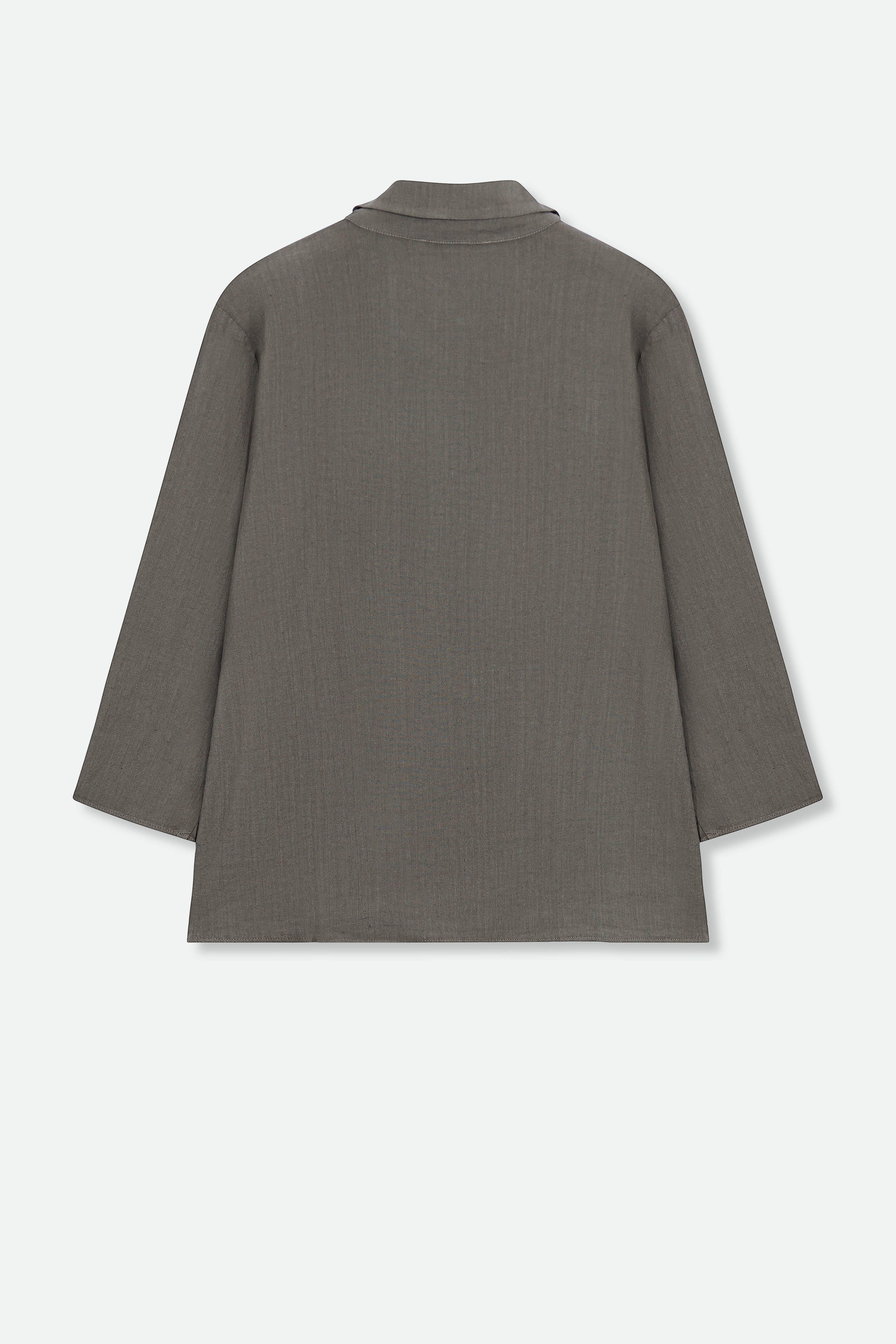 SORELLA LONGLINE IN ITALIAN LINEN STRETCH - Jarbo