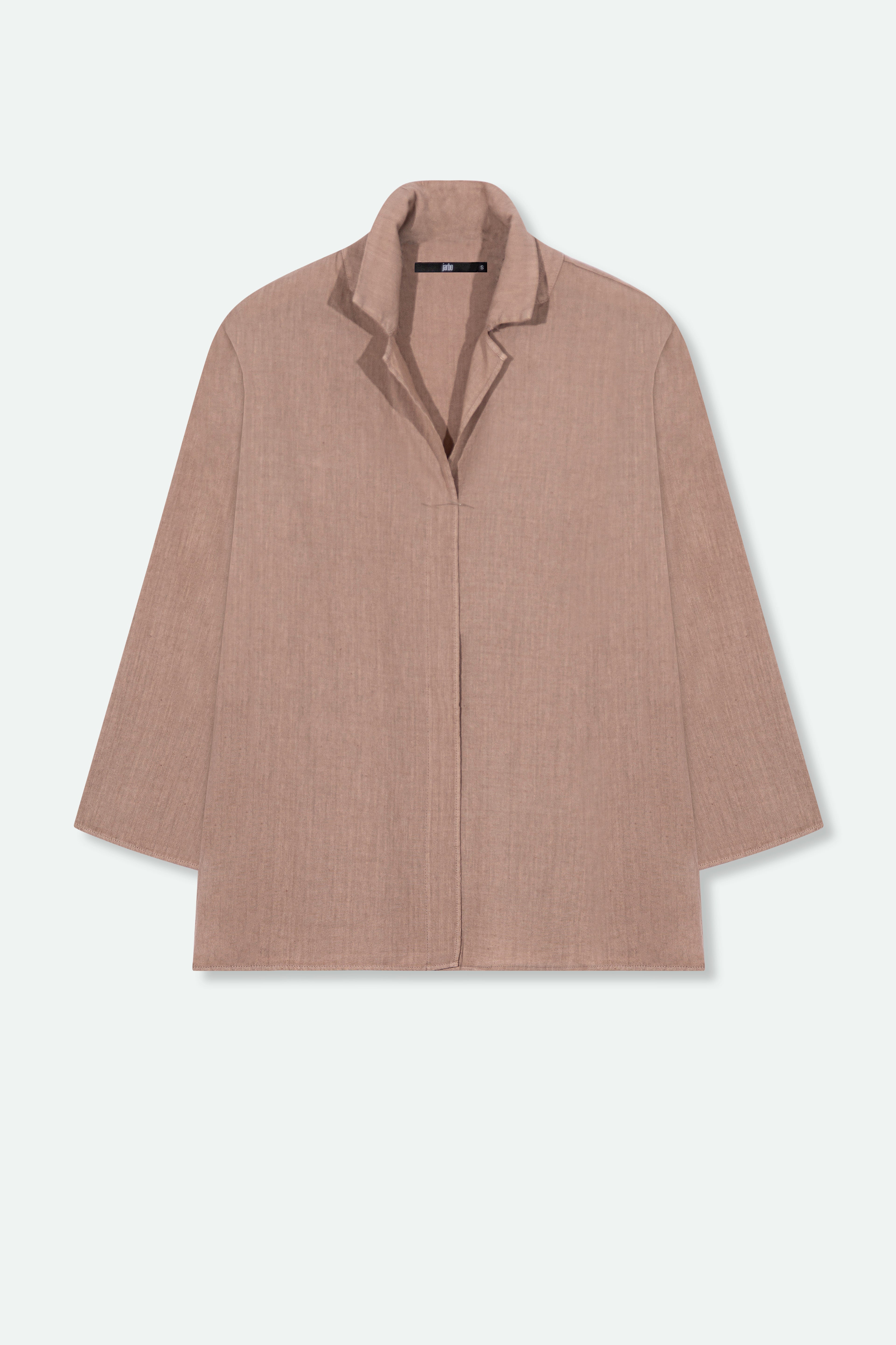 SORELLA LONGLINE IN ITALIAN LINEN STRETCH - Jarbo