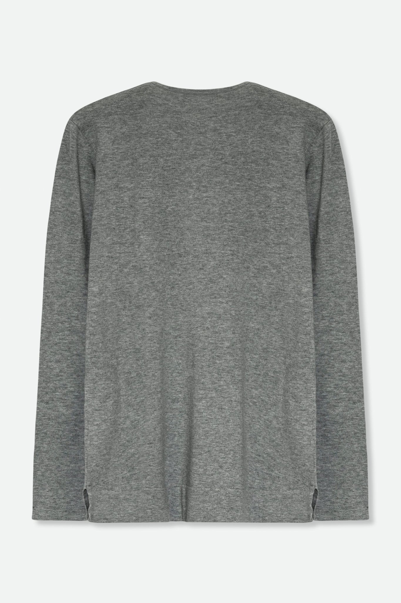 STEVIE LONG SLEEVE CREW IN KNIT PIMA COTTON - Jarbo