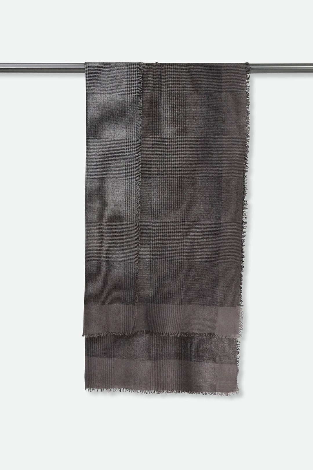 STONE GREY ITALIAN CASHMERE SCARF - Jarbo