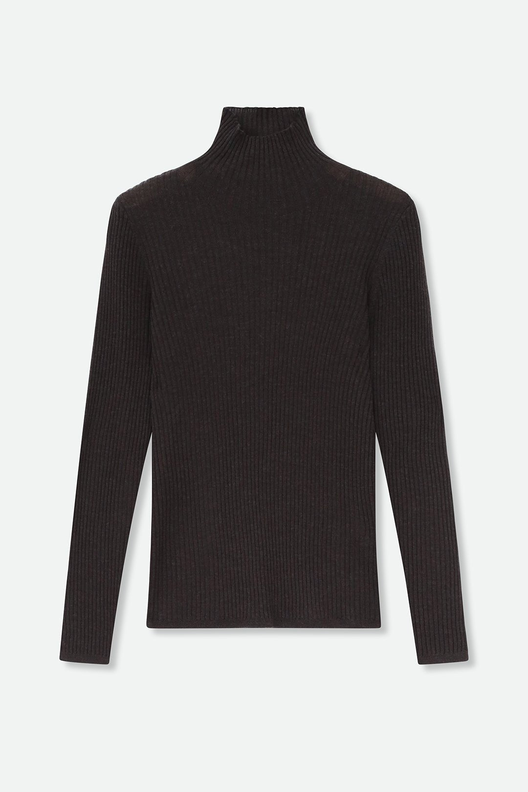 STRATO RIBBED TURTLENECK IN FINE MERINO - Jarbo