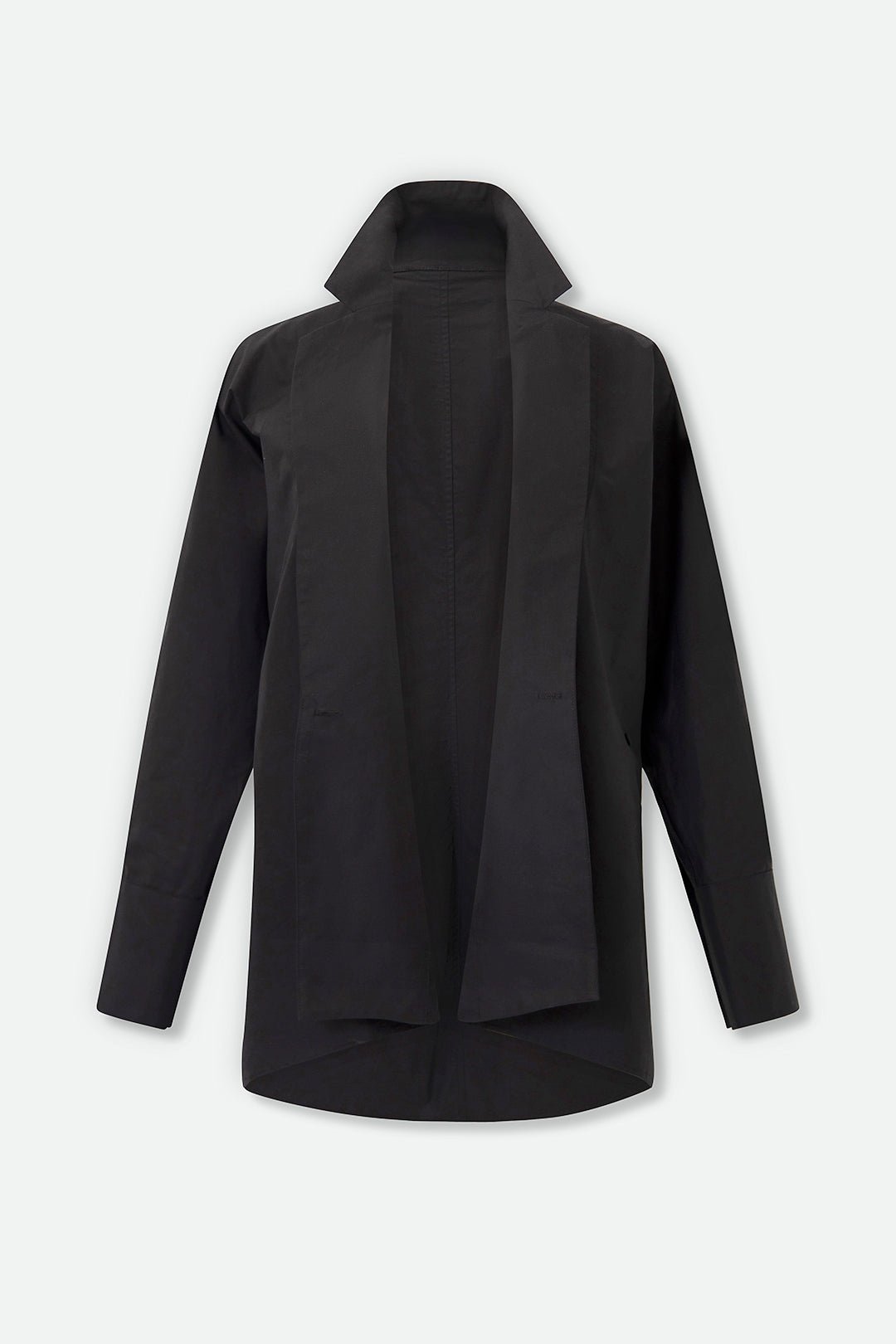 TEO SHIRT JACKET IN ITALIAN FINE STRETCH COTTON - Jarbo