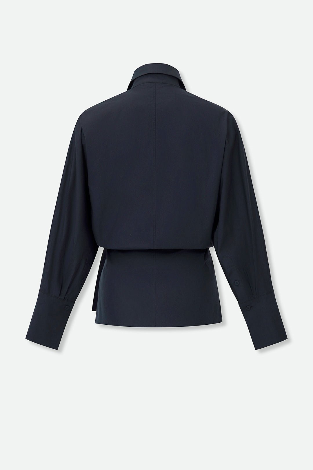 TEO SHIRT JACKET IN ITALIAN FINE STRETCH COTTON - Jarbo